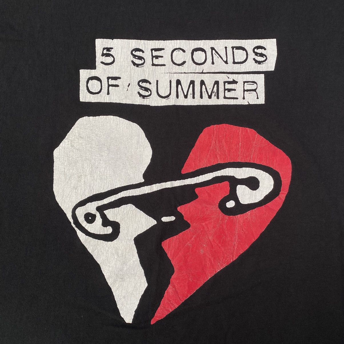 Band Tees × Vintage 5 Seconds Of Summer Live Concert Vintage Band Shirt. #W Size US M / EU 48-50 / 2 - 3 Thumbnail