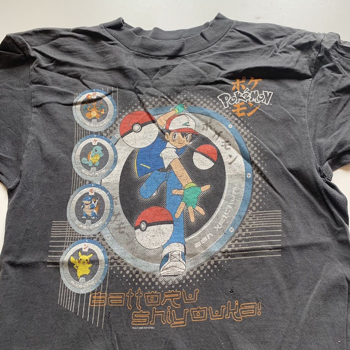 Pokemon × Vintage Vintage 90s Pokémon Graphic T Shirt XS Distressed Rare Size US XS / EU 42 / 0 - 2 Thumbnail