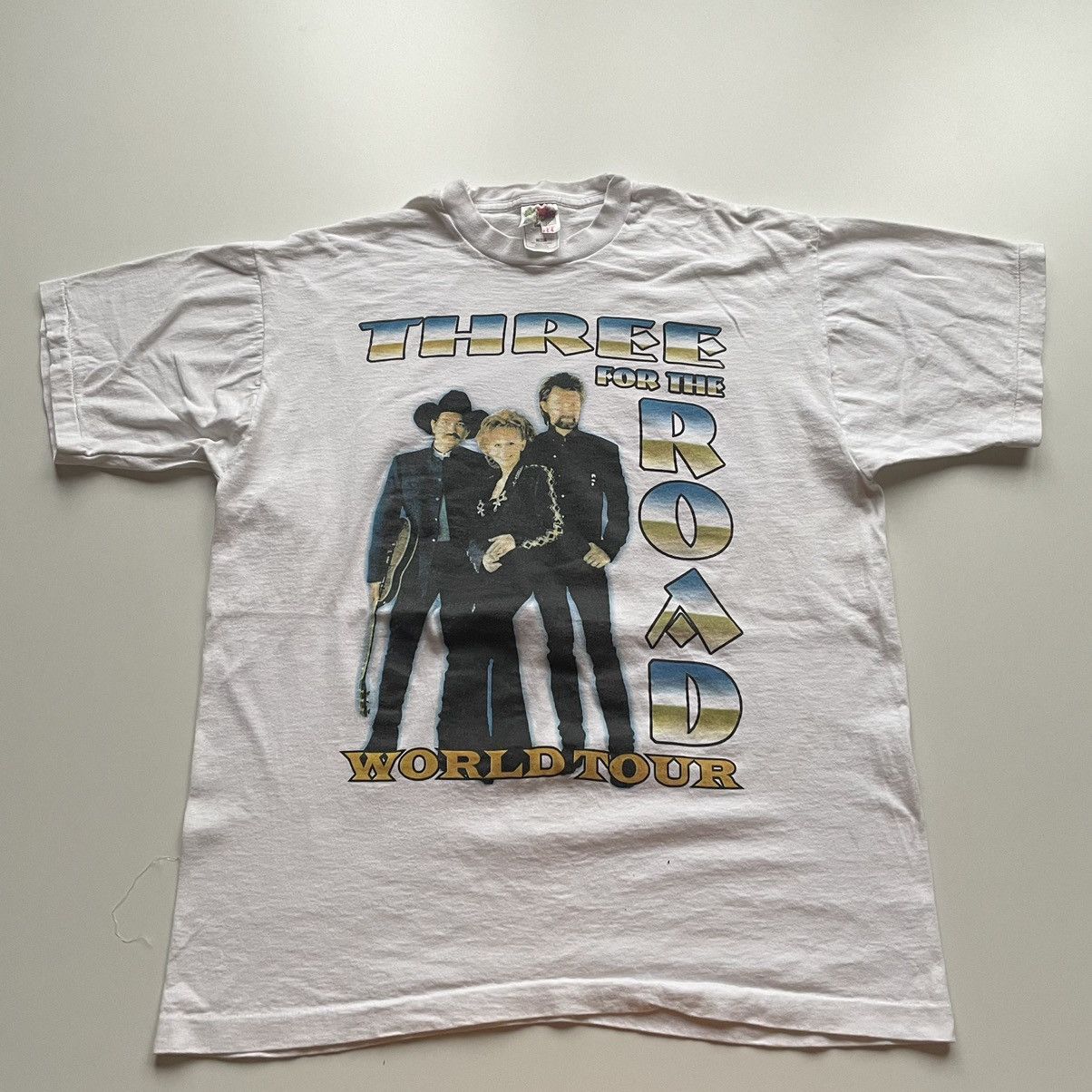 Band Tees Vintage 1990s Brooks & Dunn & Reba Tour Graphic T Shirt XL Size US XL / EU 56 / 4 - 1 Thumbnail
