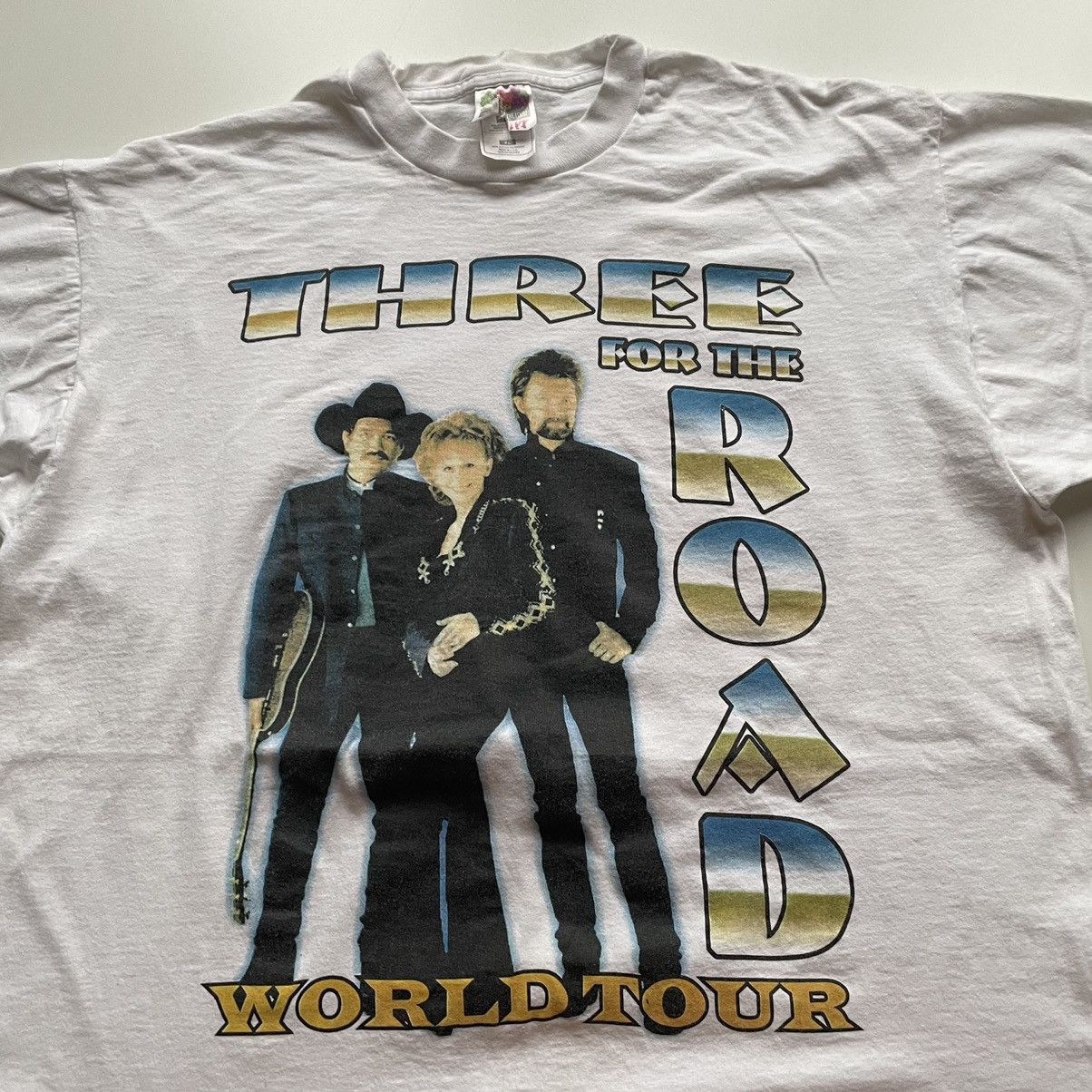 Band Tees Vintage 1990s Brooks & Dunn & Reba Tour Graphic T Shirt XL Size US XL / EU 56 / 4 - 2 Thumbnail