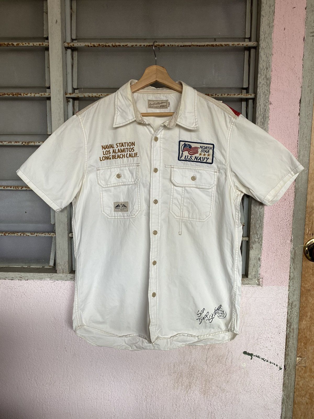 Avirex Avirex Us Navy workshirt Size US L / EU 52-54 / 3 - 6 Thumbnail