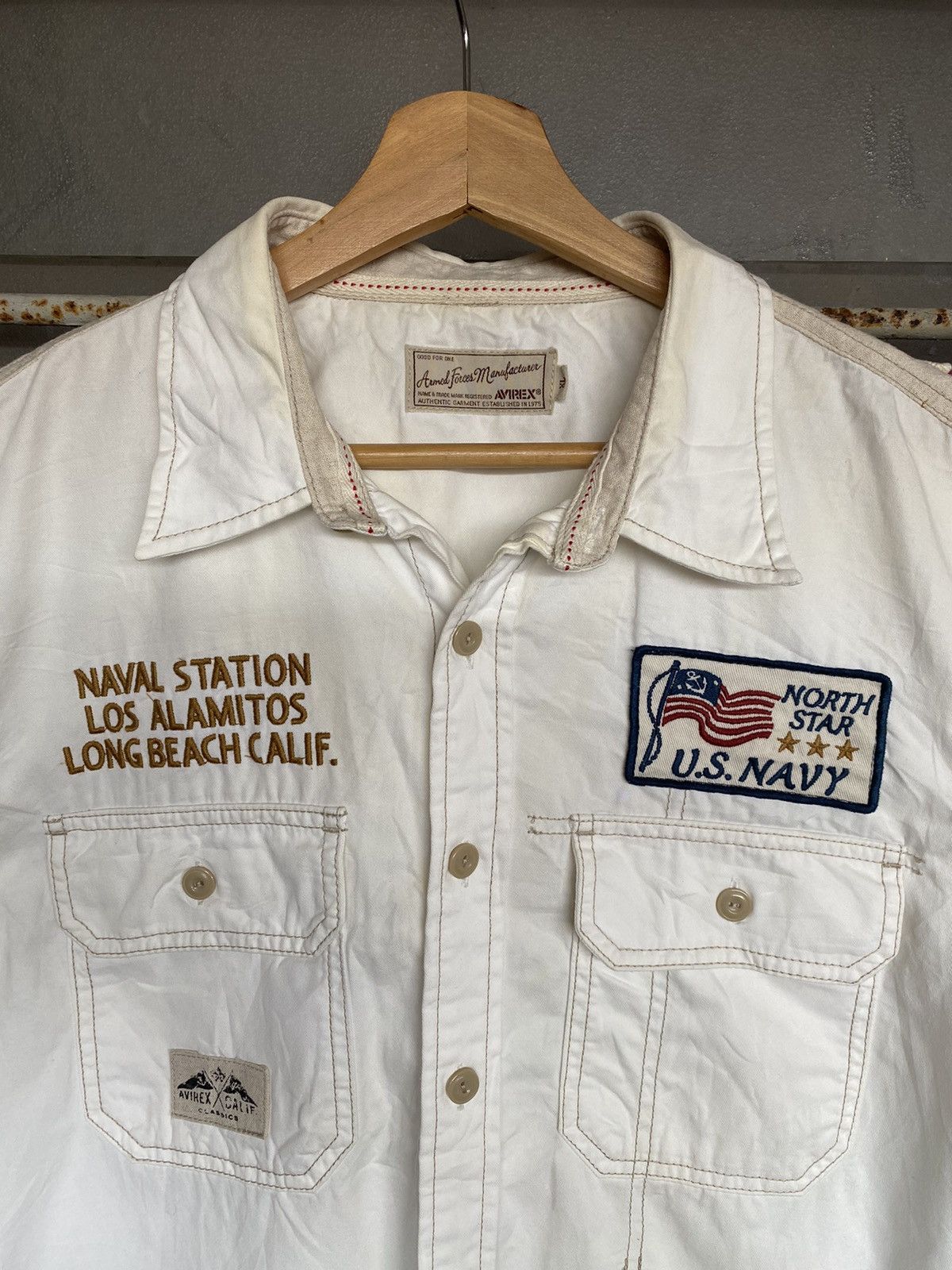 Avirex Avirex Us Navy workshirt Size US L / EU 52-54 / 3 - 1 Thumbnail