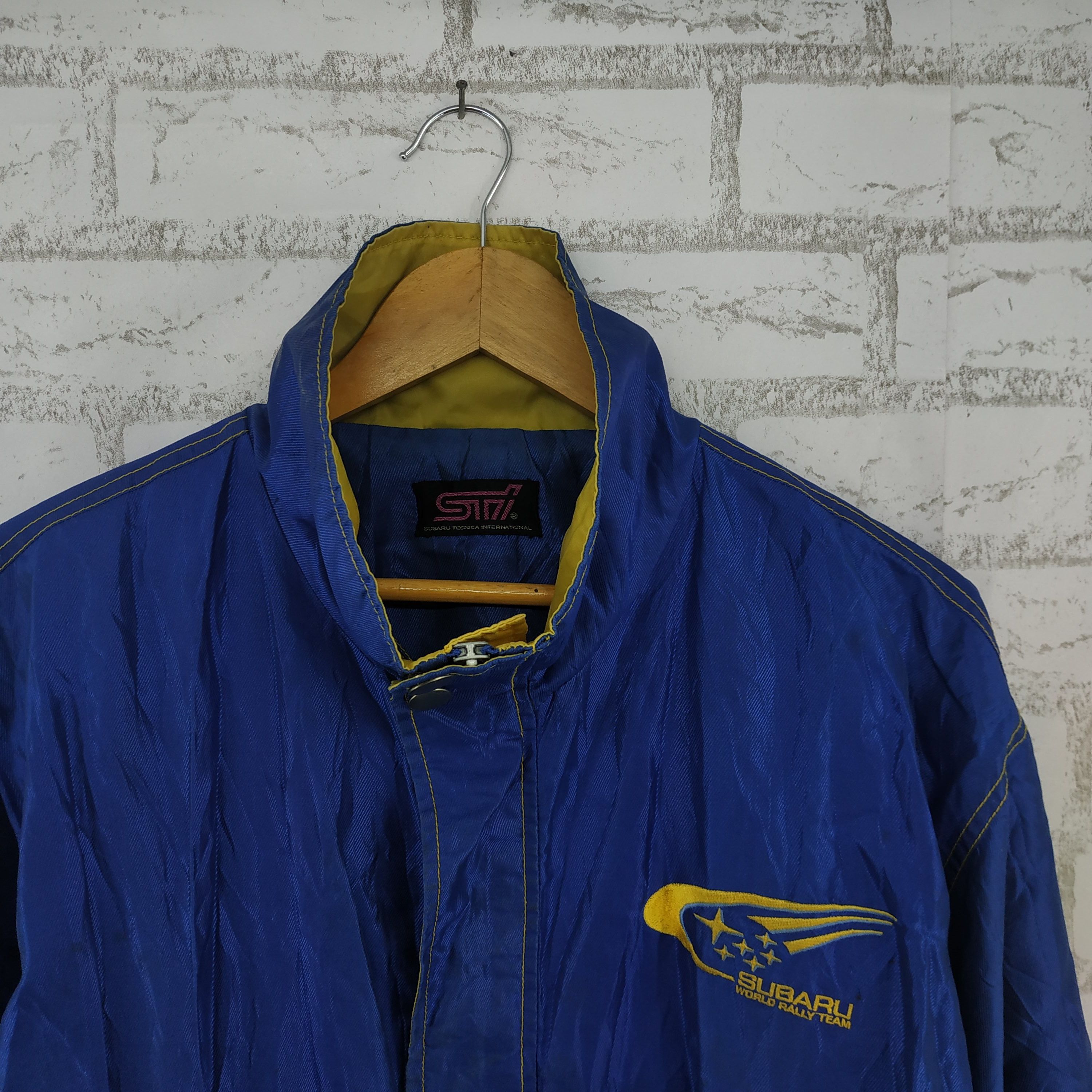 Sports Specialties Vintage Subaru Jacket Motorsport. Embroidery Spell Out. #E Size US L / EU 52-54 / 3 - 3 Thumbnail