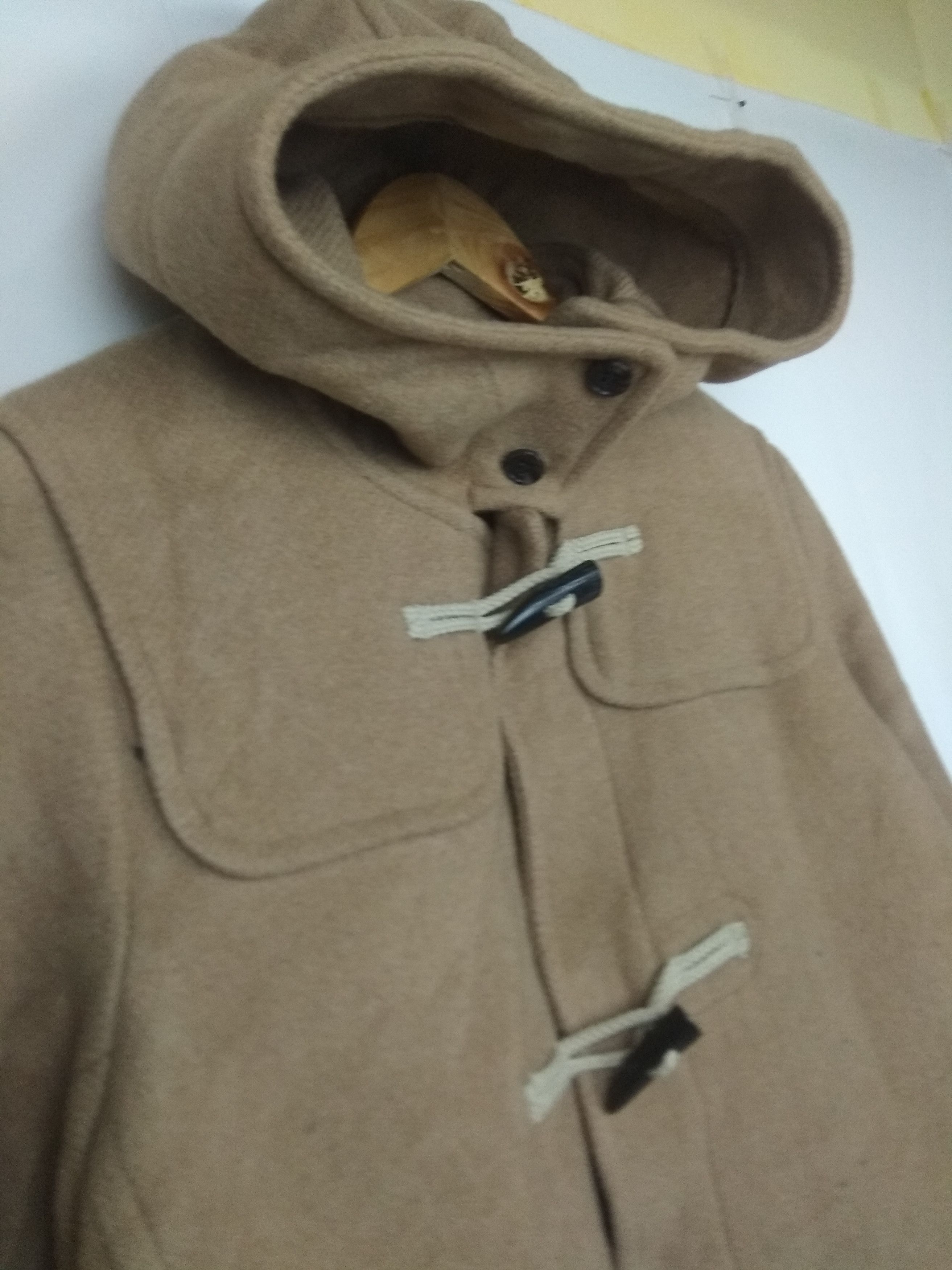 Japanese Brand UNIQLO DUFFEL WOOL COAT JACKET HOODIE Size US XXL / EU 58 / 5 - 11 Thumbnail