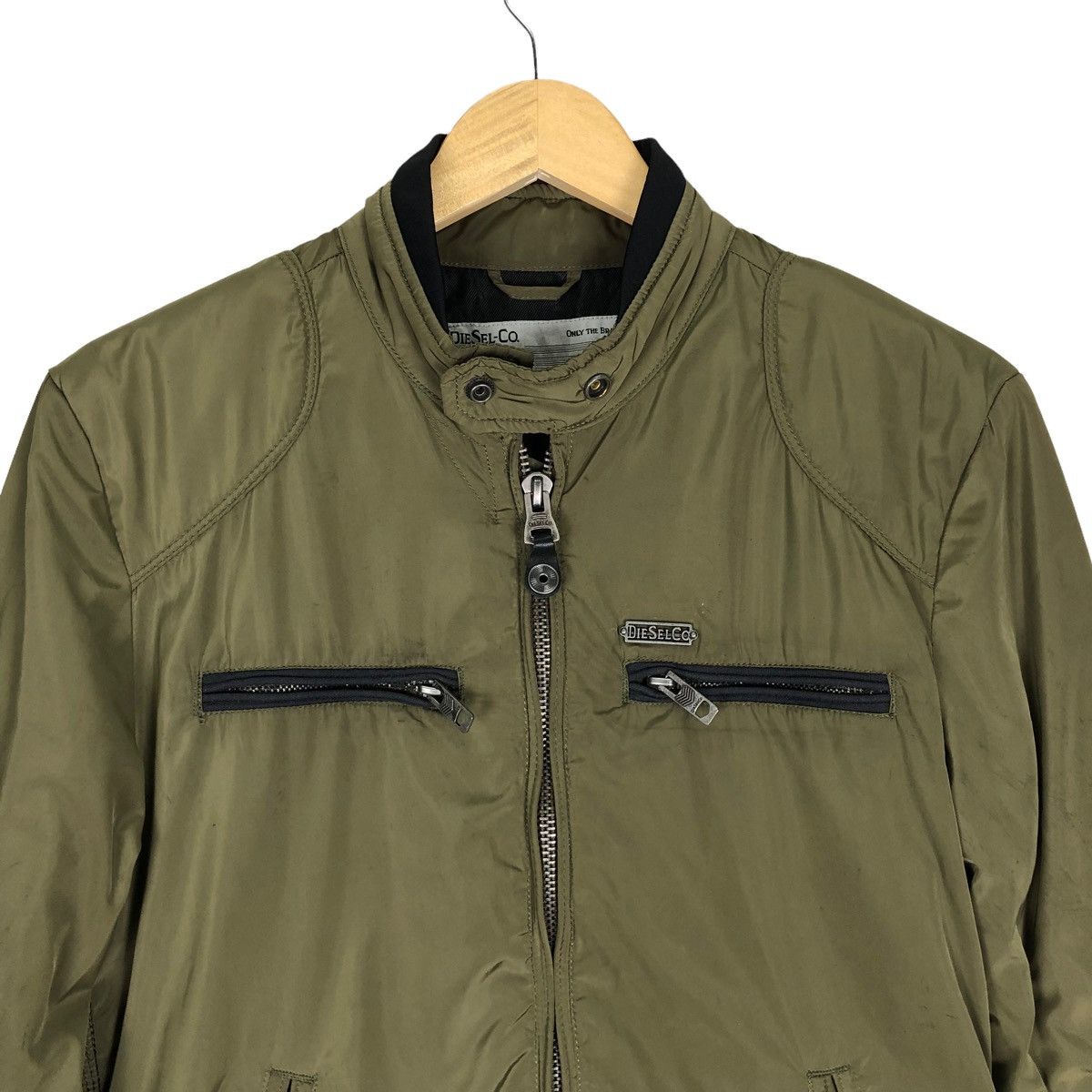 Diesel 🔥Diesel Light Jacket Biker Style Only The Brave Size US M / EU 48-50 / 2 - 3 Thumbnail