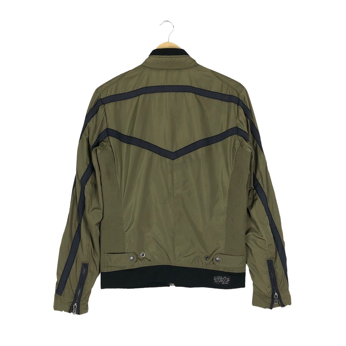Diesel 🔥Diesel Light Jacket Biker Style Only The Brave Size US M / EU 48-50 / 2 - 2 Thumbnail