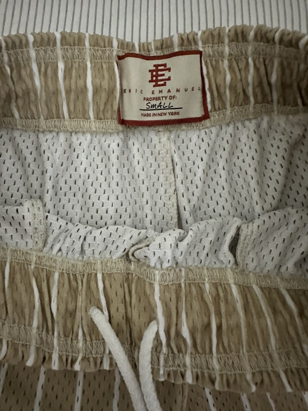 Eric Emanuel Eric Emanuel Beige Flame Shorts Size US 30 / EU 46 - 2 Thumbnail