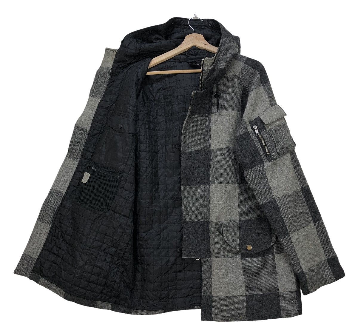 Japanese Brand Beat Goes On Board plaid Tartan JackBomber Style Jackets Size US L / EU 52-54 / 3 - 1 Thumbnail