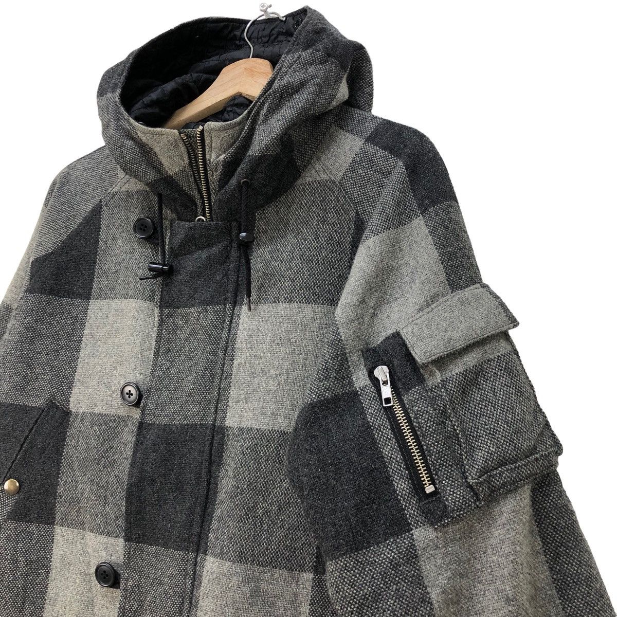 Japanese Brand Beat Goes On Board plaid Tartan JackBomber Style Jackets Size US L / EU 52-54 / 3 - 4 Thumbnail