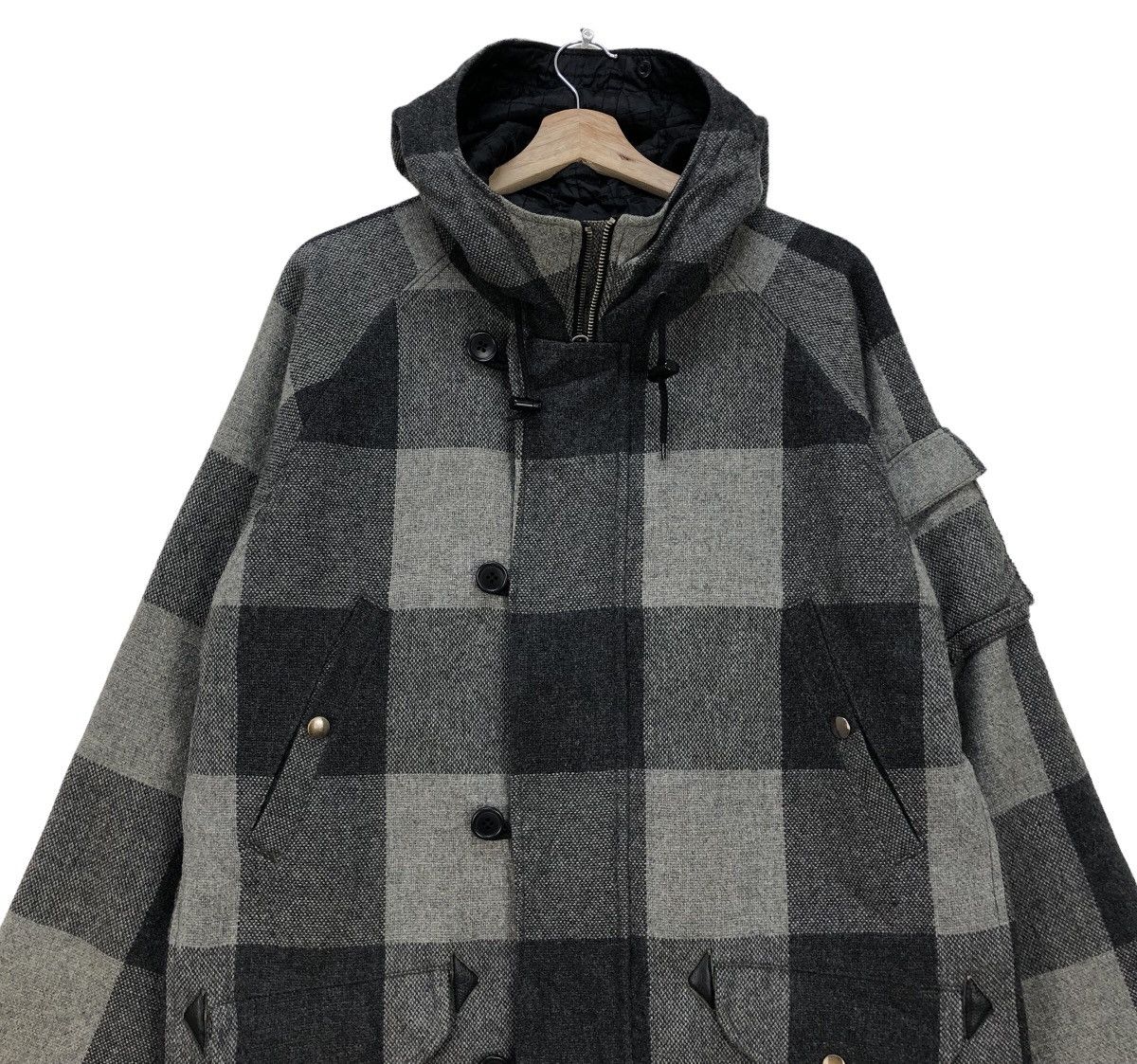 Japanese Brand Beat Goes On Board plaid Tartan JackBomber Style Jackets Size US L / EU 52-54 / 3 - 5 Thumbnail
