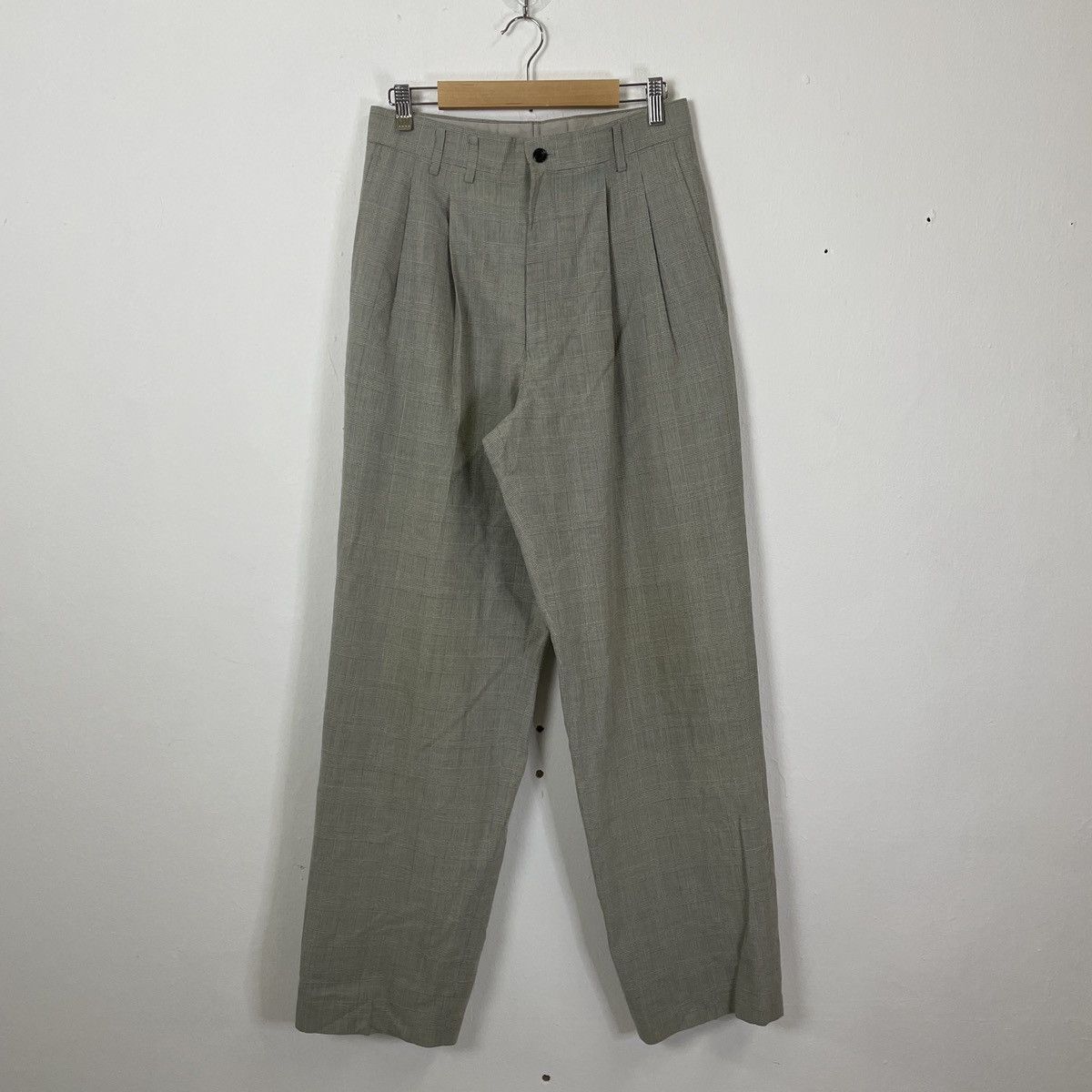 Issey Miyake Vintage Tete Homme By Issey Miyake Chacker Pants Size US 29 - 2 Thumbnail