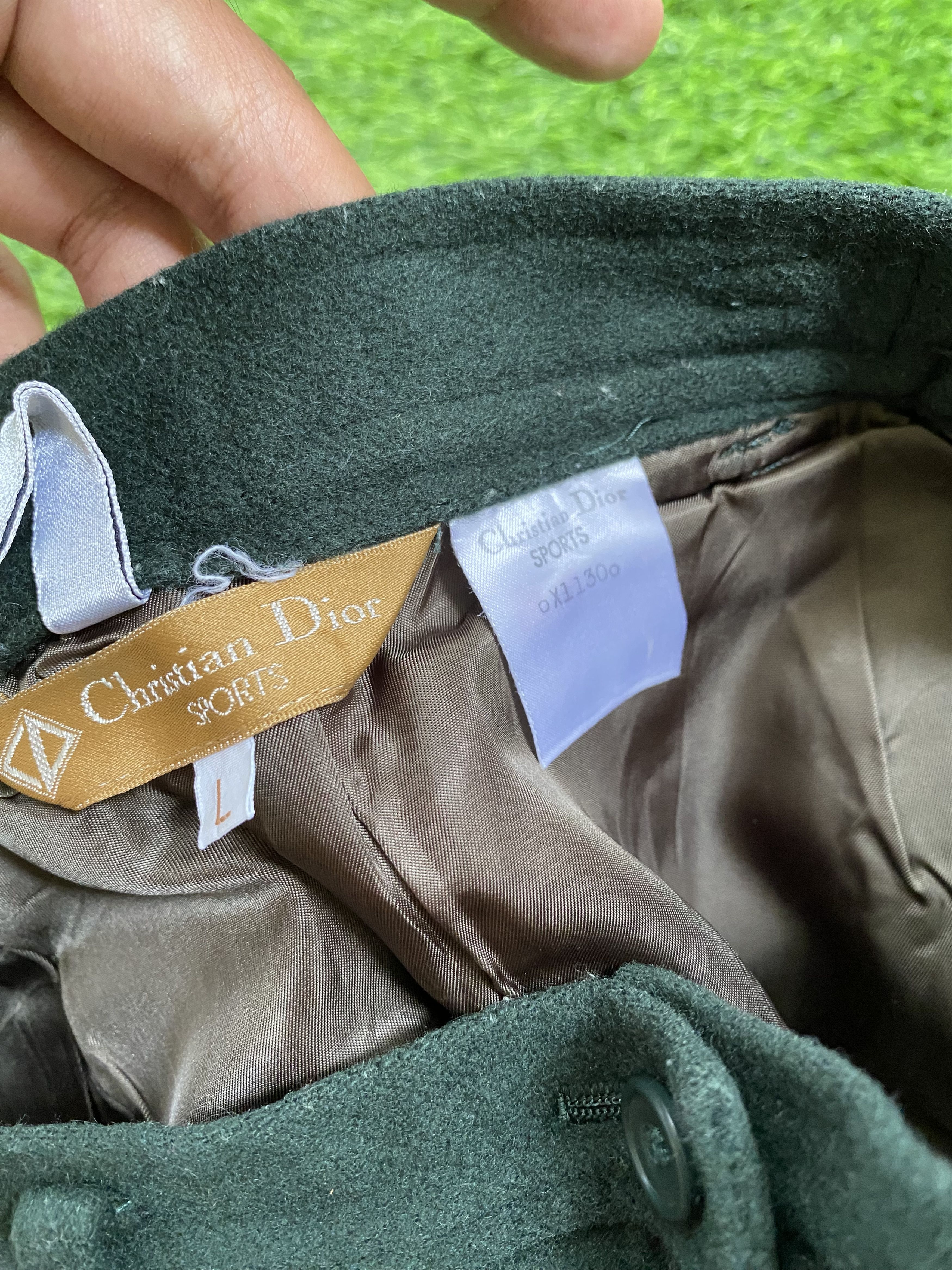 Christian Dior Monsieur Vintage Christian Dior Wool Pants Size 26" / US 2 / IT 38 - 5 Thumbnail