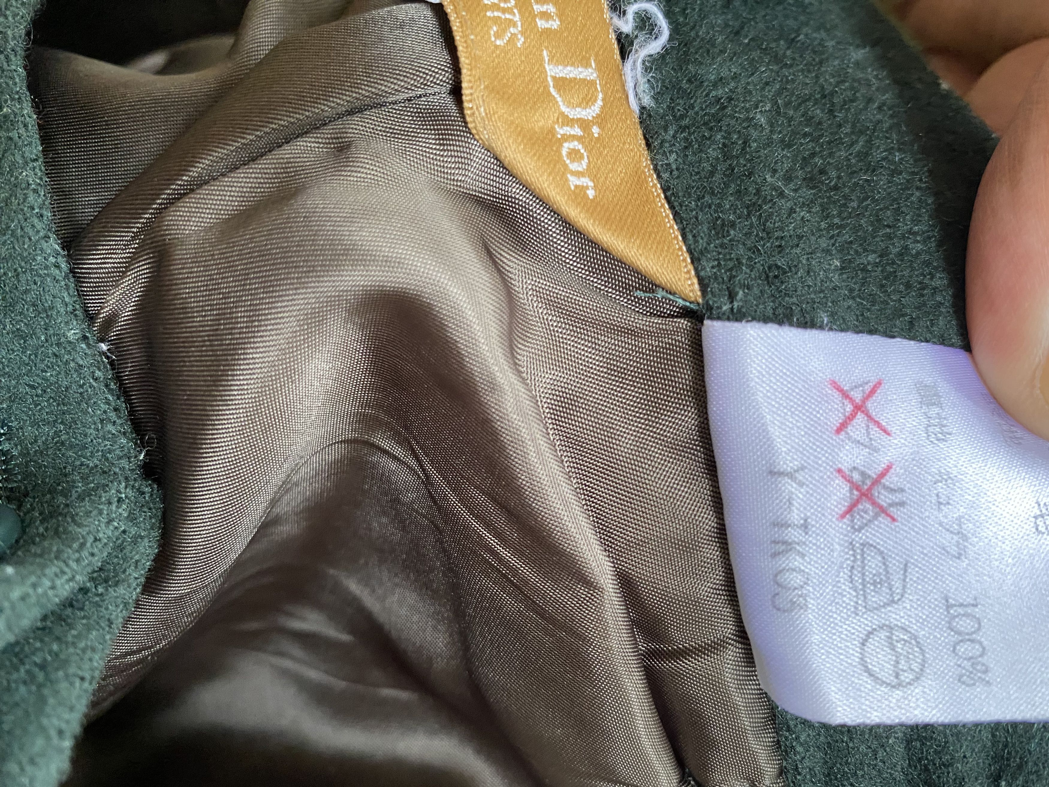 Christian Dior Monsieur Vintage Christian Dior Wool Pants Size 26" / US 2 / IT 38 - 6 Thumbnail