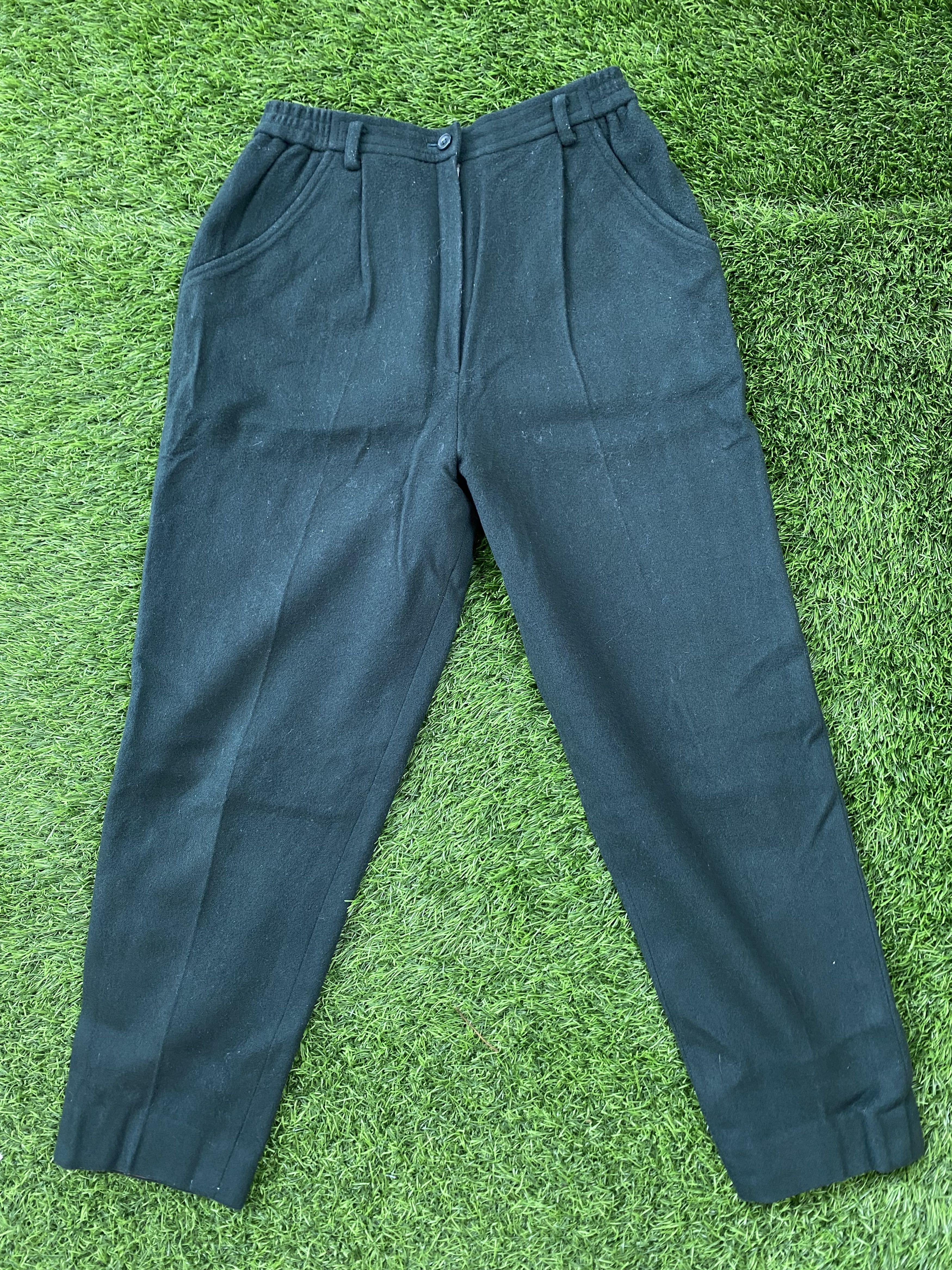 Christian Dior Monsieur Vintage Christian Dior Wool Pants Size 26" / US 2 / IT 38 - 1 Thumbnail