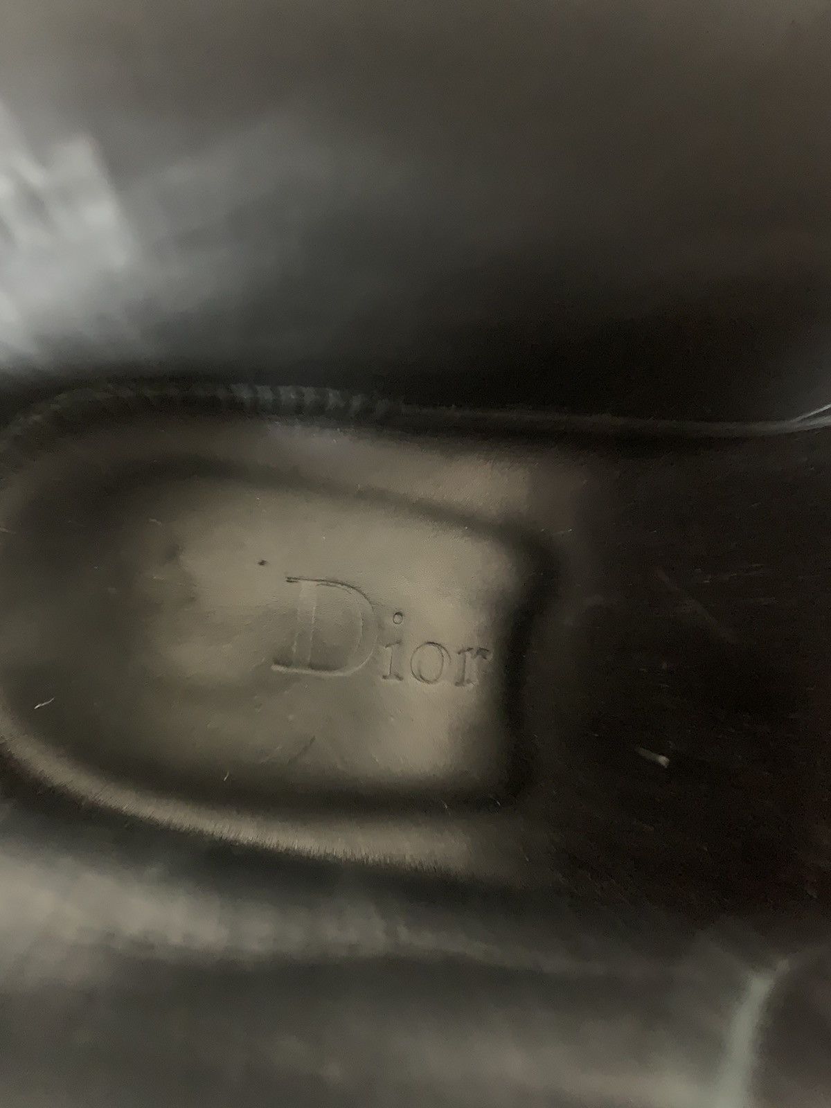 Dior × Hedi Slimane Dior Homme SS04 "Strip" Black Patent Leather Chukka Boots Size US 7 / EU 40 - 11 Thumbnail