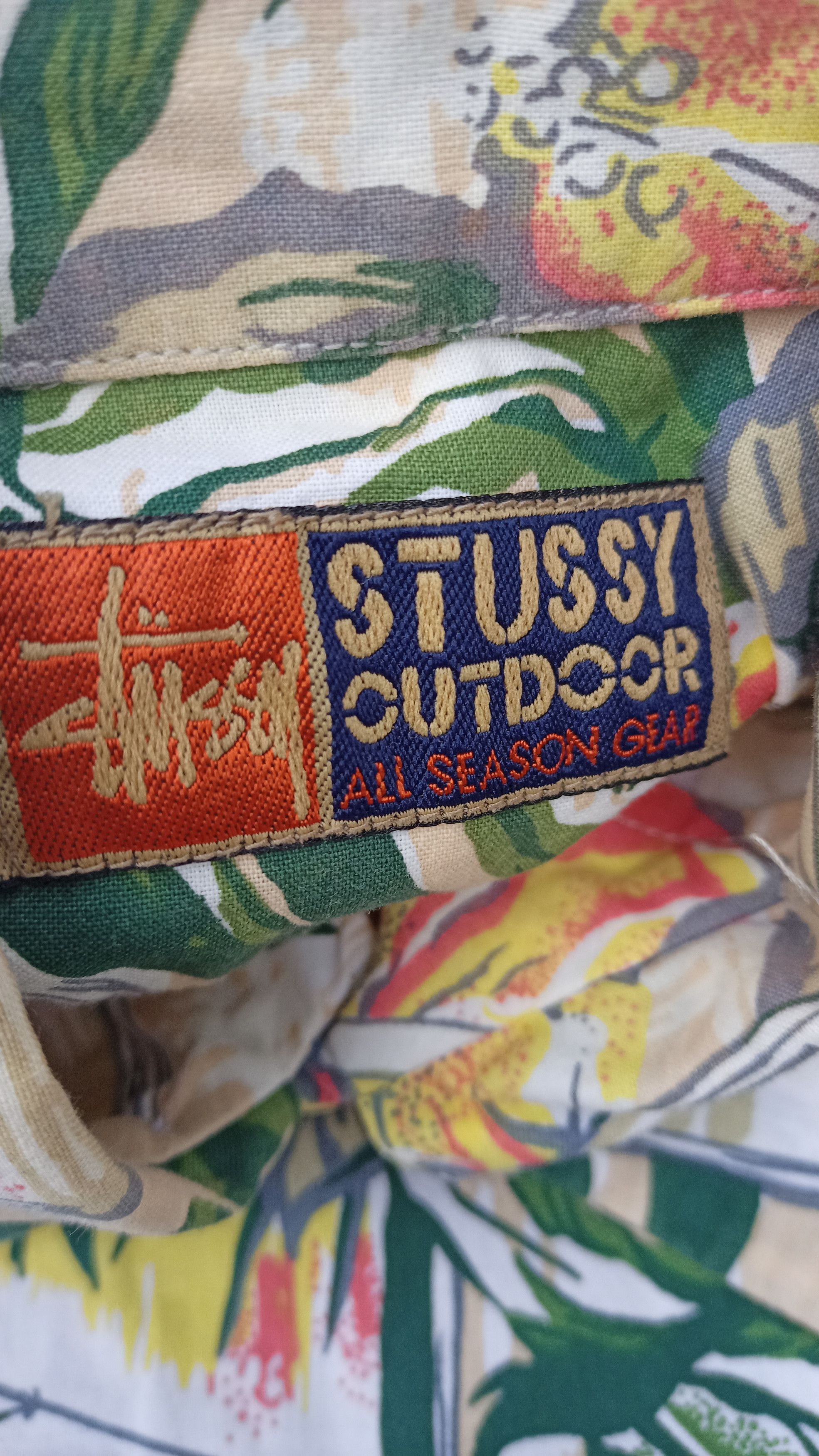 Stussy Rare Stussy Hawaiian Shirt Made In Usa Size US M / EU 48-50 / 2 - 4 Thumbnail