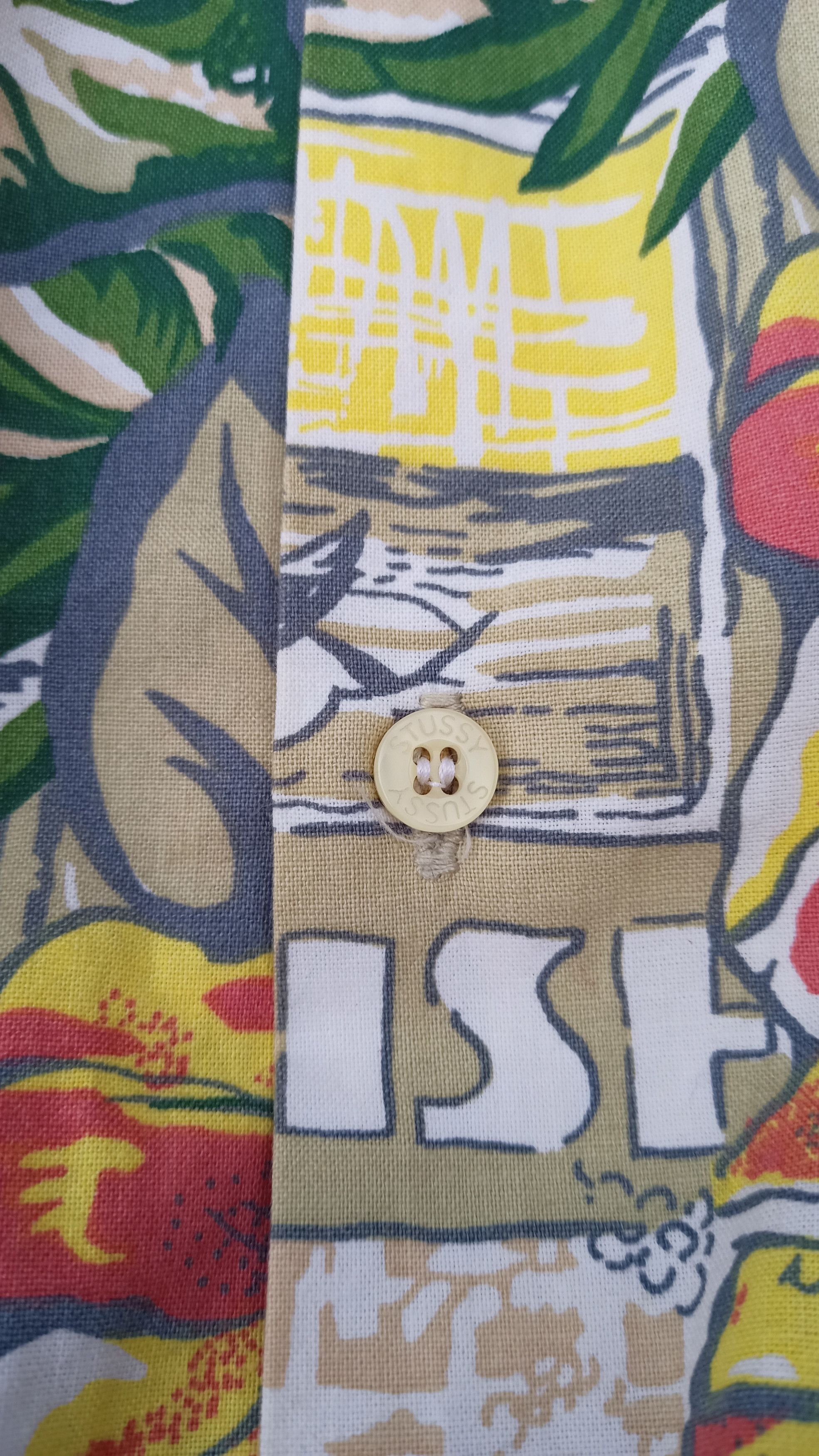 Stussy Rare Stussy Hawaiian Shirt Made In Usa Size US M / EU 48-50 / 2 - 8 Thumbnail