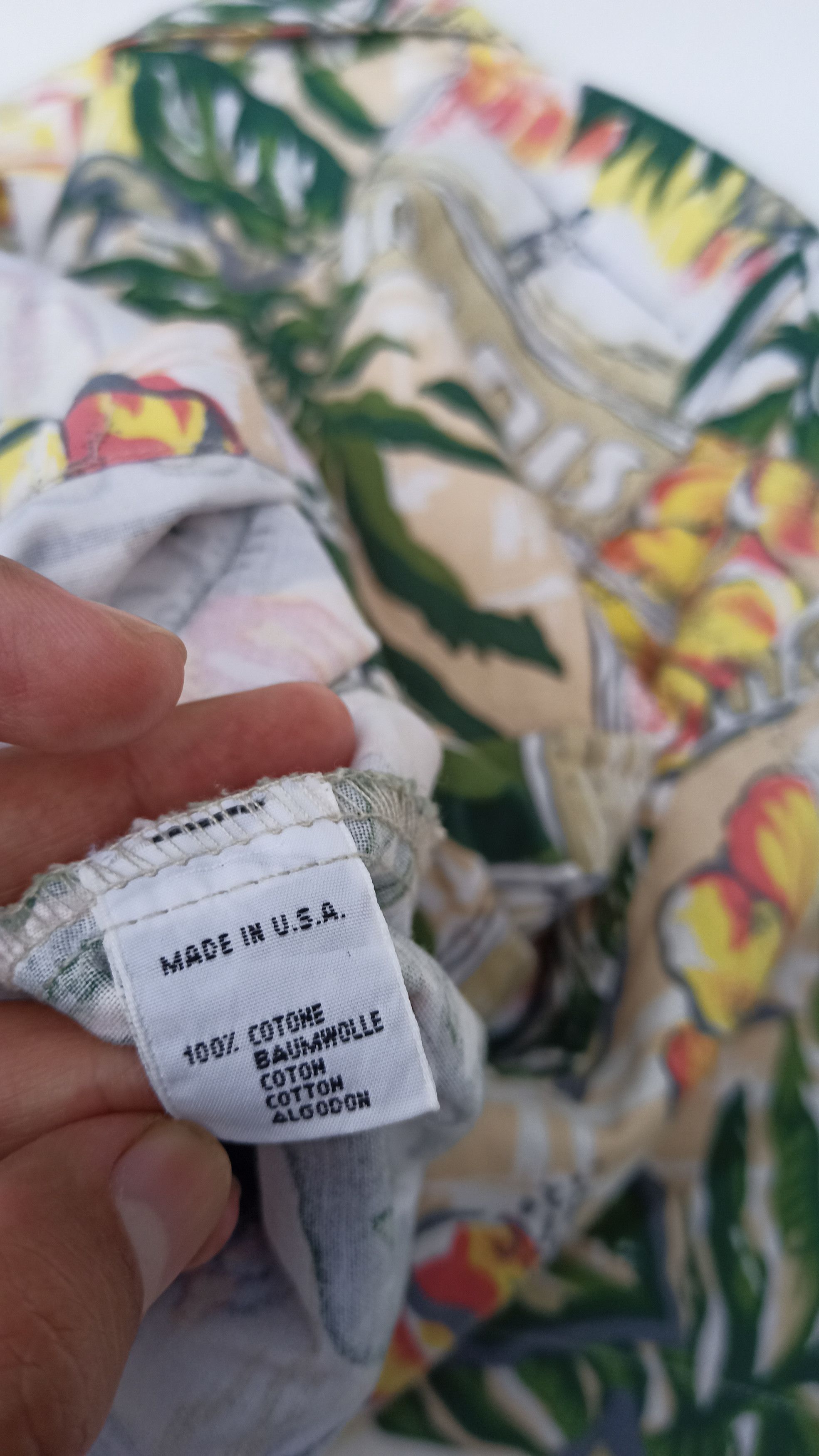 Stussy Rare Stussy Hawaiian Shirt Made In Usa Size US M / EU 48-50 / 2 - 7 Thumbnail