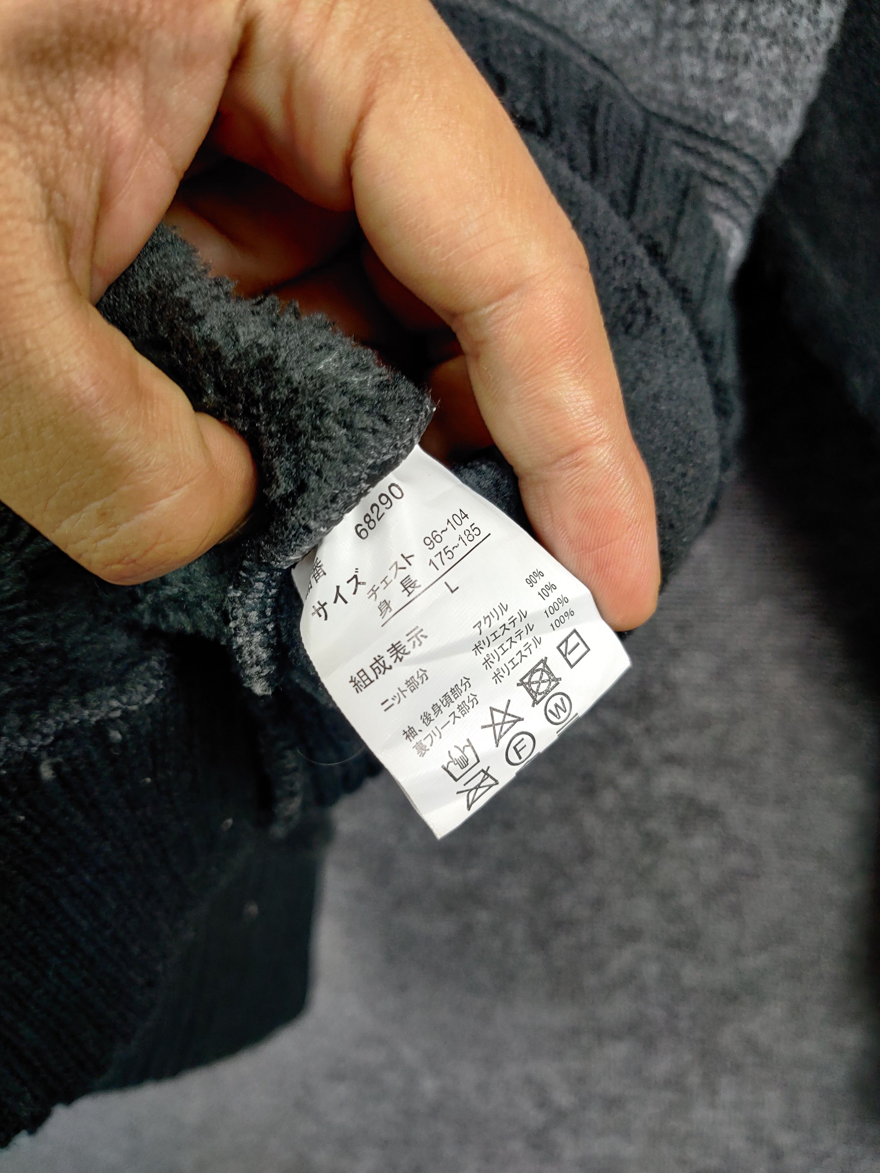 Japanese Brand Vintage Japanese Brand Practical Zipper Knit Sweater Size US L / EU 52-54 / 3 - 8 Thumbnail