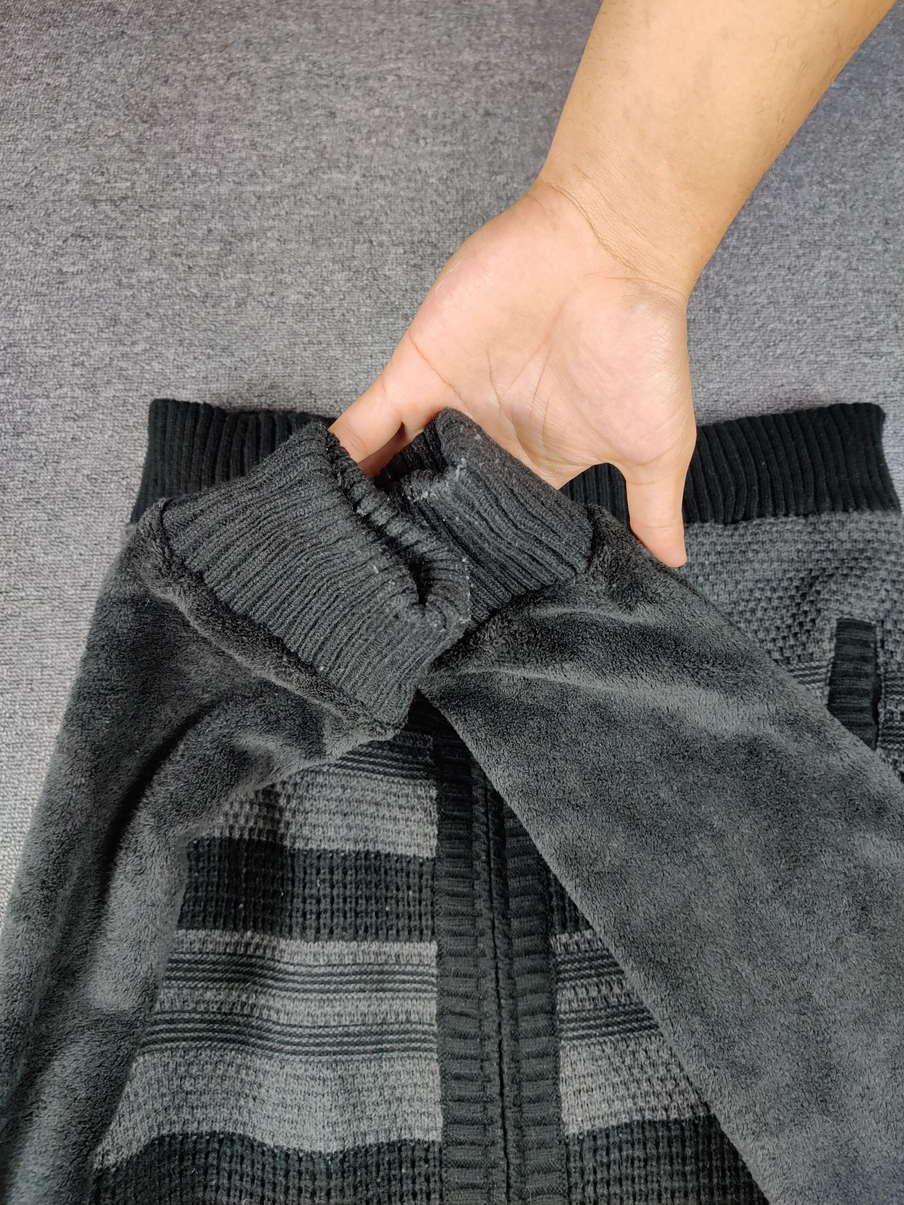 Japanese Brand Vintage Japanese Brand Practical Zipper Knit Sweater Size US L / EU 52-54 / 3 - 6 Thumbnail