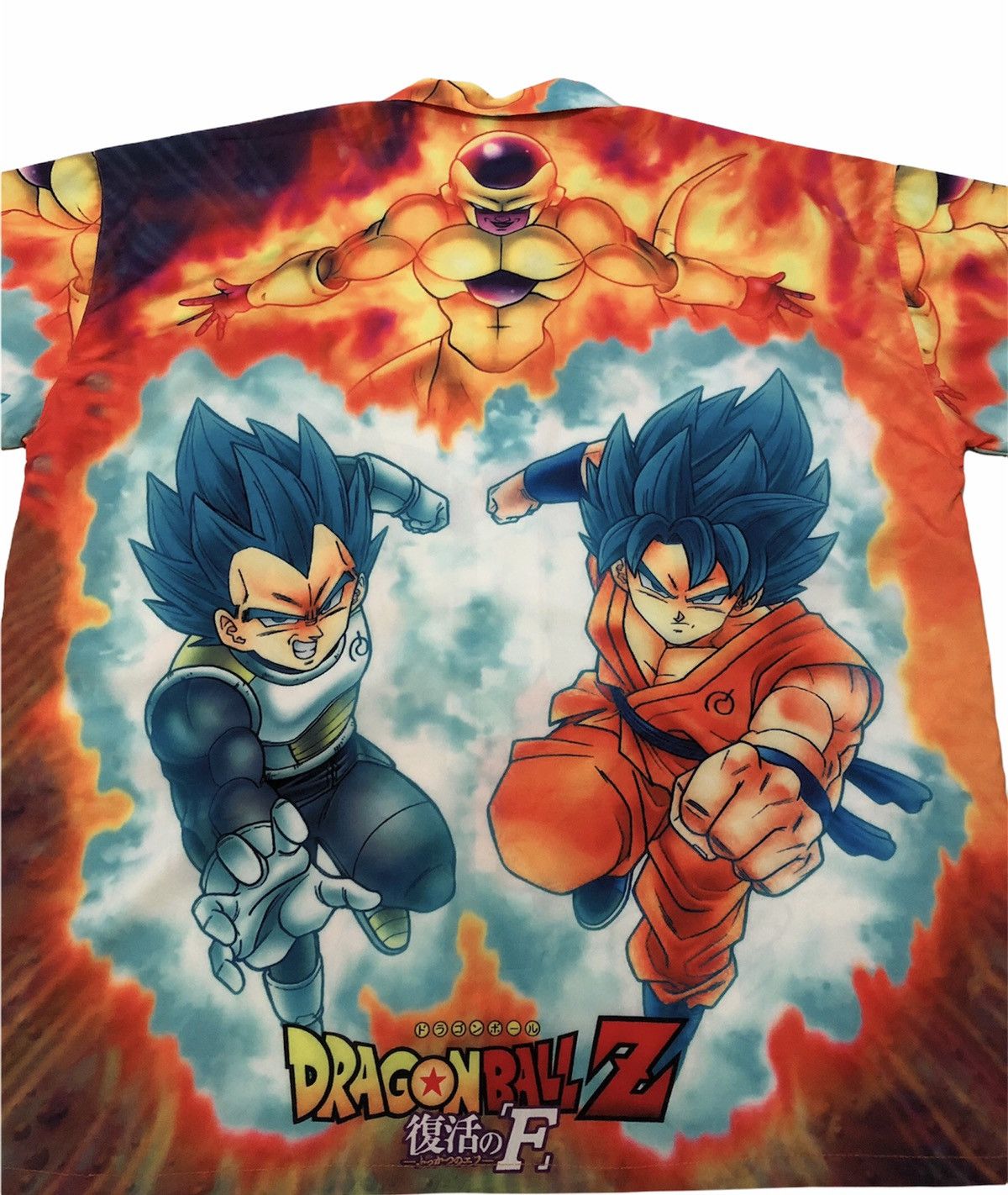 Anime VINTAGE BTLG DRAGON BALL Z RESURRECTION F SERIES AOP SHIRT Size US XL / EU 56 / 4 - 3 Thumbnail