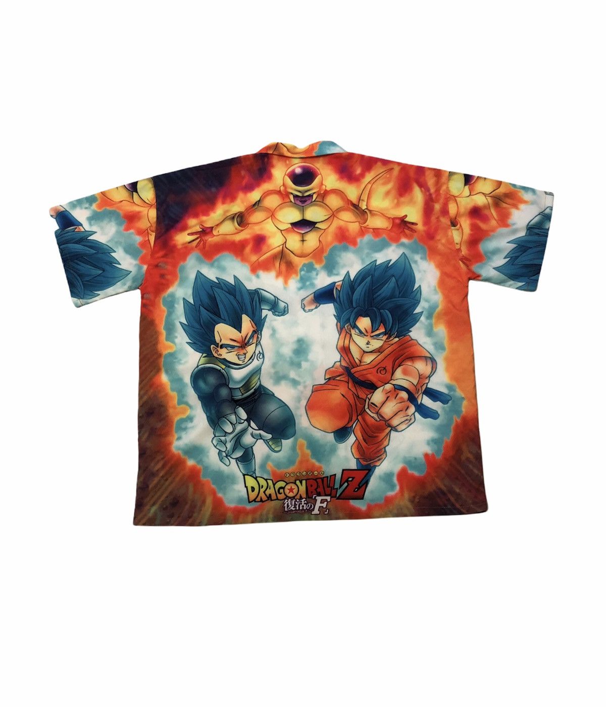 Anime VINTAGE BTLG DRAGON BALL Z RESURRECTION F SERIES AOP SHIRT Size US XL / EU 56 / 4 - 2 Thumbnail