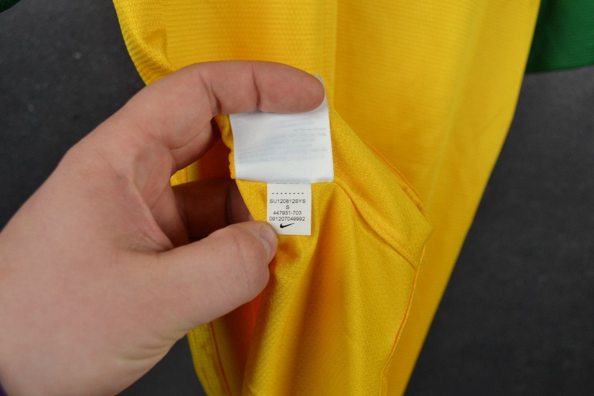 Nike Brazil 2012 Home Football Shirt Nike Soccer Jersey Nike Size US S / EU 44-46 / 1 - 9 Thumbnail