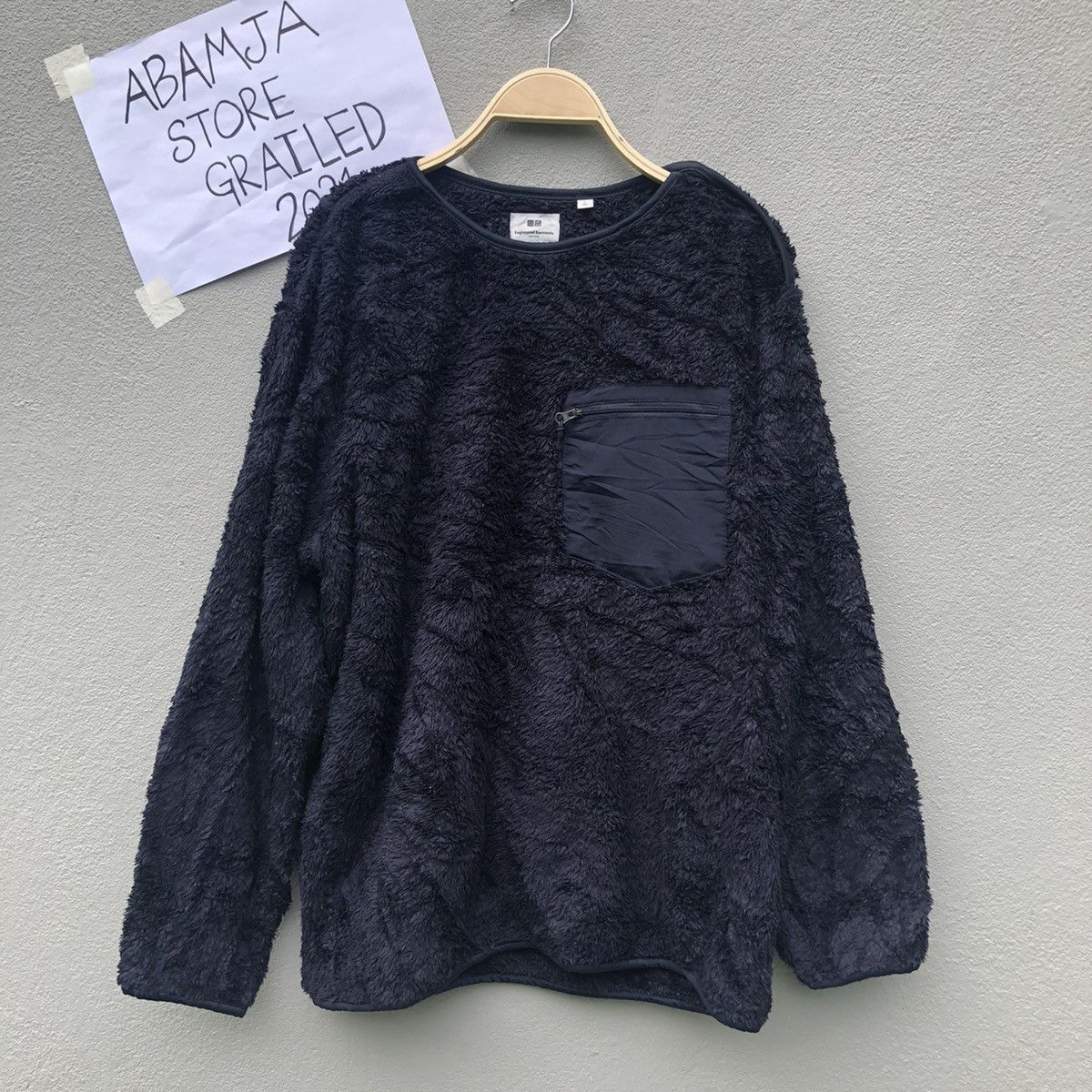 Engineered Garments Vintage Uniqlo Engineered Garments Crewneck Fleece Sweater Size US L / EU 52-54 / 3 - 1 Thumbnail