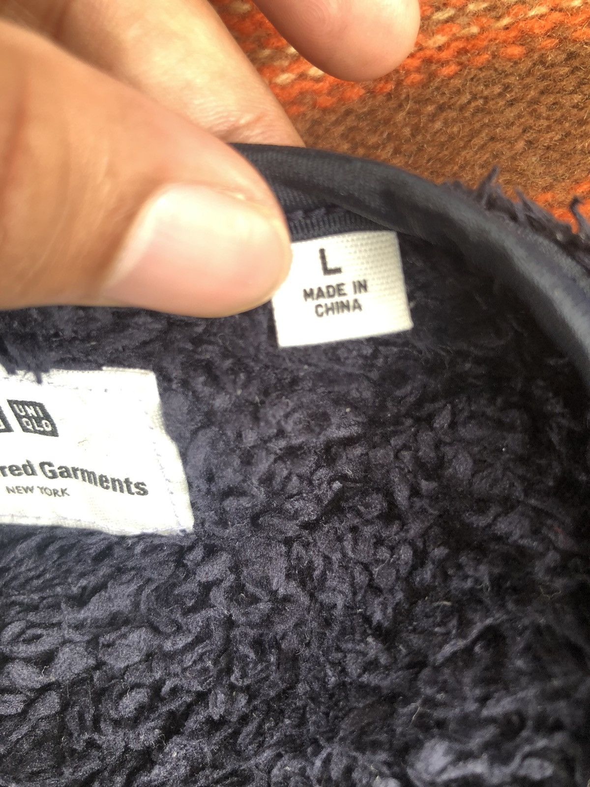 Engineered Garments Vintage Uniqlo Engineered Garments Crewneck Fleece Sweater Size US L / EU 52-54 / 3 - 11 Thumbnail