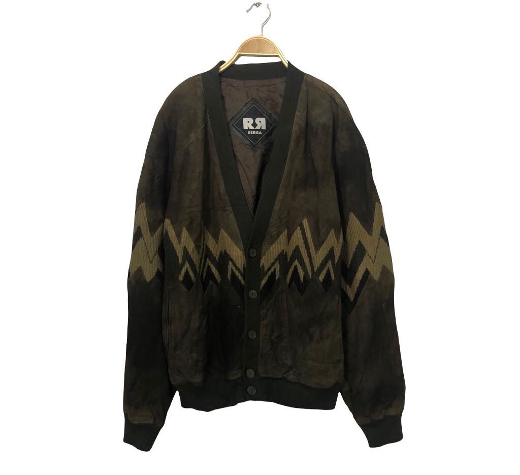 image of Rr Serra Cardigan Jacket in Brown, Men's (Size XL)