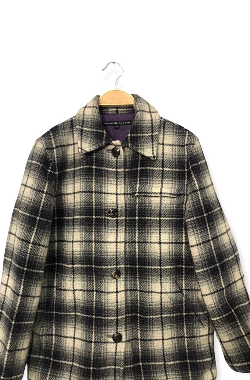 Ralph Lauren Vintage Ralph Lauren Plaid Button Ups Wool Jacket Size US M / EU 48-50 / 2 - 4 Thumbnail