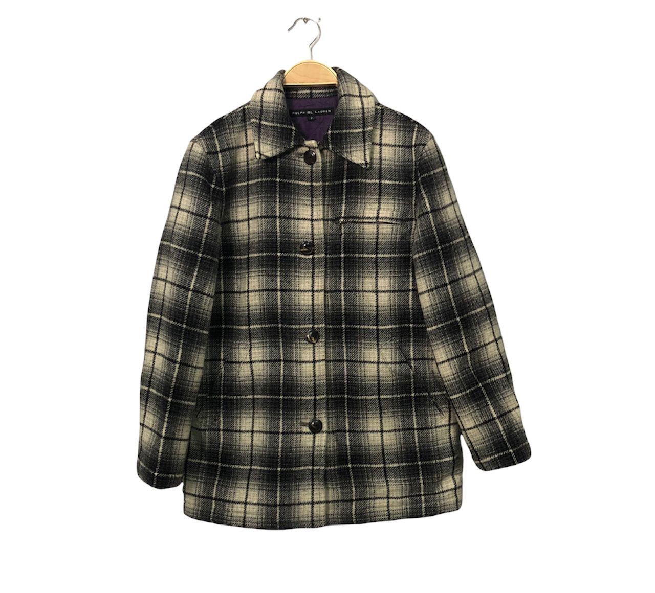 Ralph Lauren Vintage Ralph Lauren Plaid Button Ups Wool Jacket Size US M / EU 48-50 / 2 - 1 Thumbnail