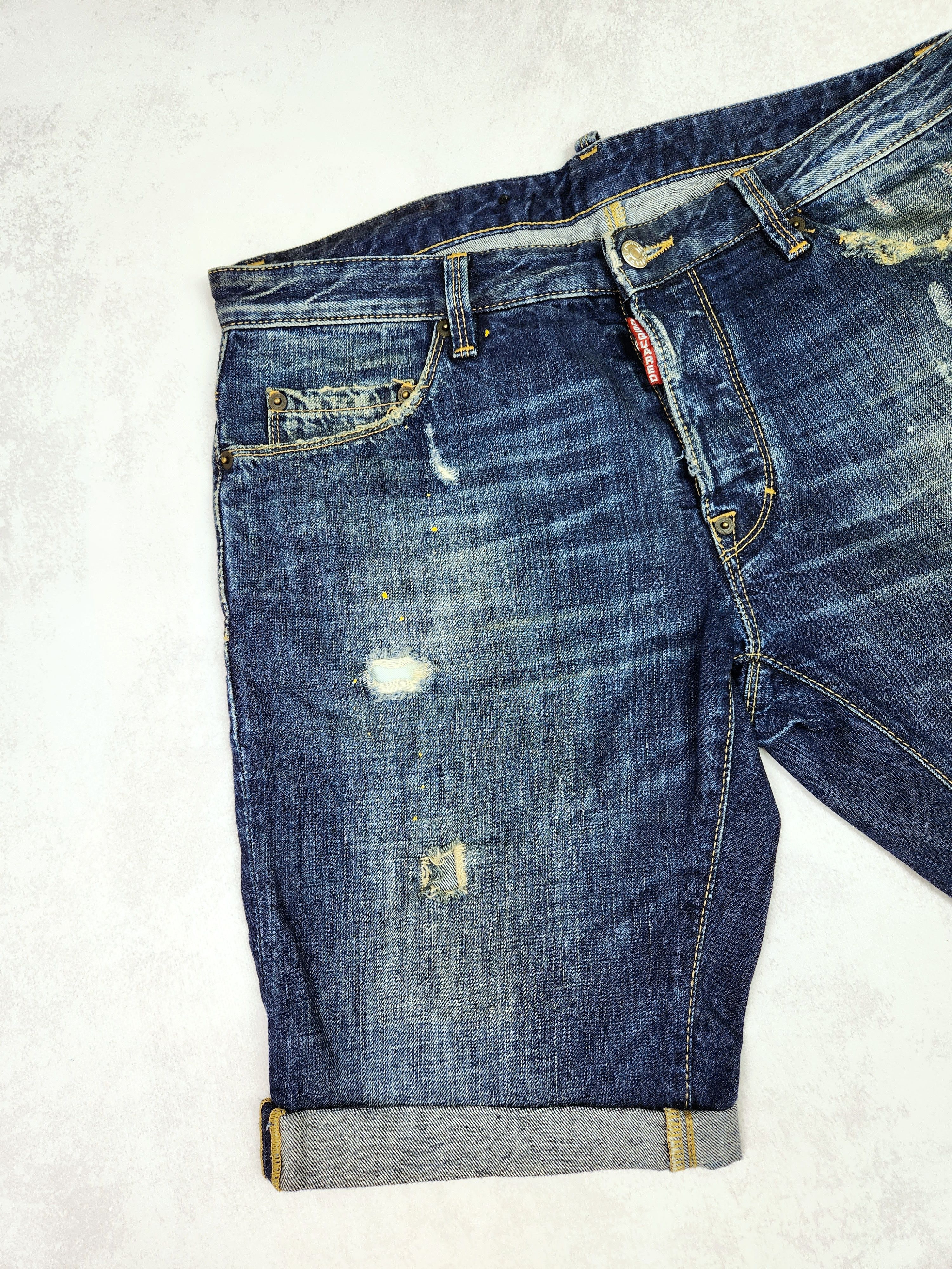 Dsquared2 Dsquared 2 denim distressed shorts Size US 32 / EU 48 - 2 Thumbnail