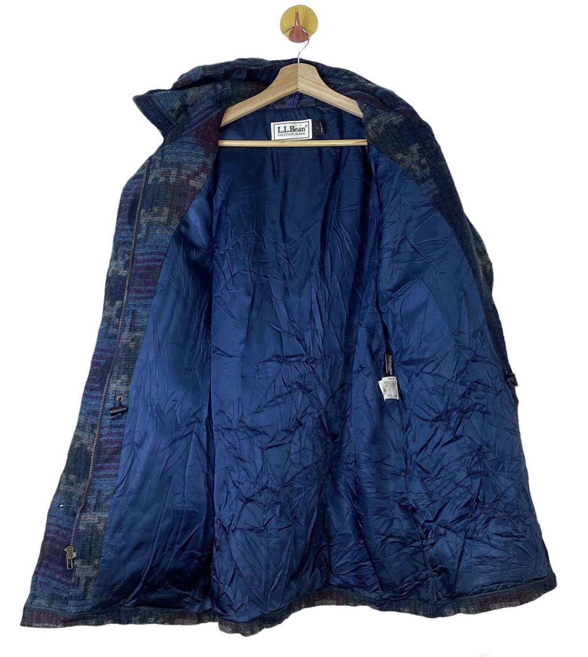 L.L. Bean Vintage L.L.bean MAINE wool Jacket Hooded Thinsulate USA Size US M / EU 48-50 / 2 - 7 Thumbnail