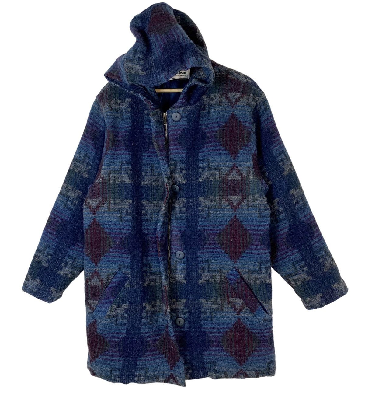 L.L. Bean Vintage L.L.bean MAINE wool Jacket Hooded Thinsulate USA Size US M / EU 48-50 / 2 - 2 Thumbnail