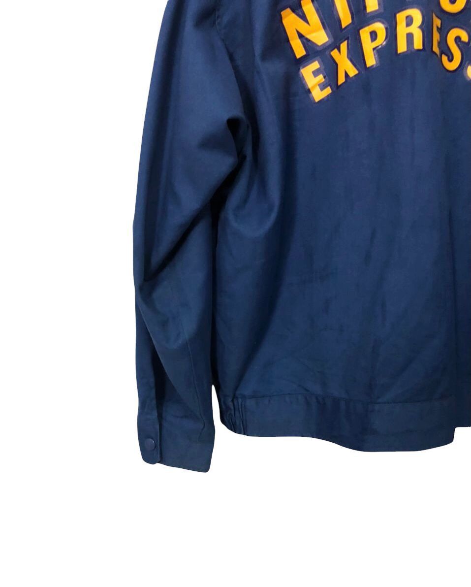 Japanese Brand Vintage Nippon Express Spell Out Big Logo Zipper Ups Jacket Size US S / EU 44-46 / 1 - 8 Thumbnail