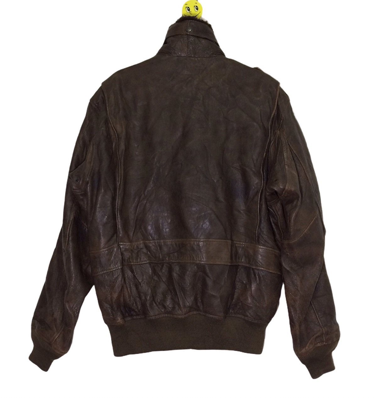 Genuine Leather Vintage 70s HARLEY DAVIDSON Motorcycle Leather Bomber Siz40 Size US L / EU 52-54 / 3 - 7 Thumbnail