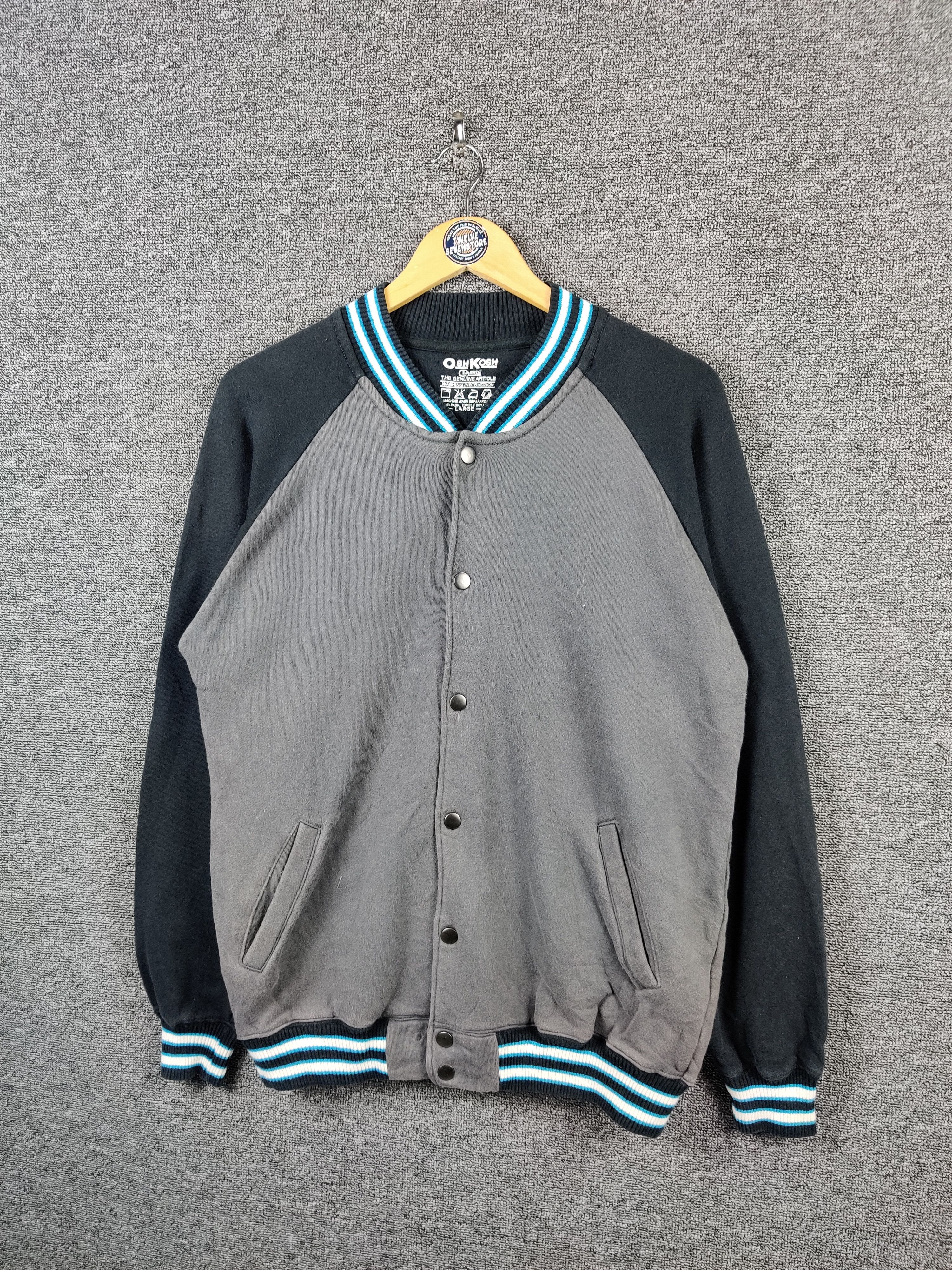 Oshkosh Vintage Oshkosh Varsity Jacket Size US L / EU 52-54 / 3 - 2 Thumbnail