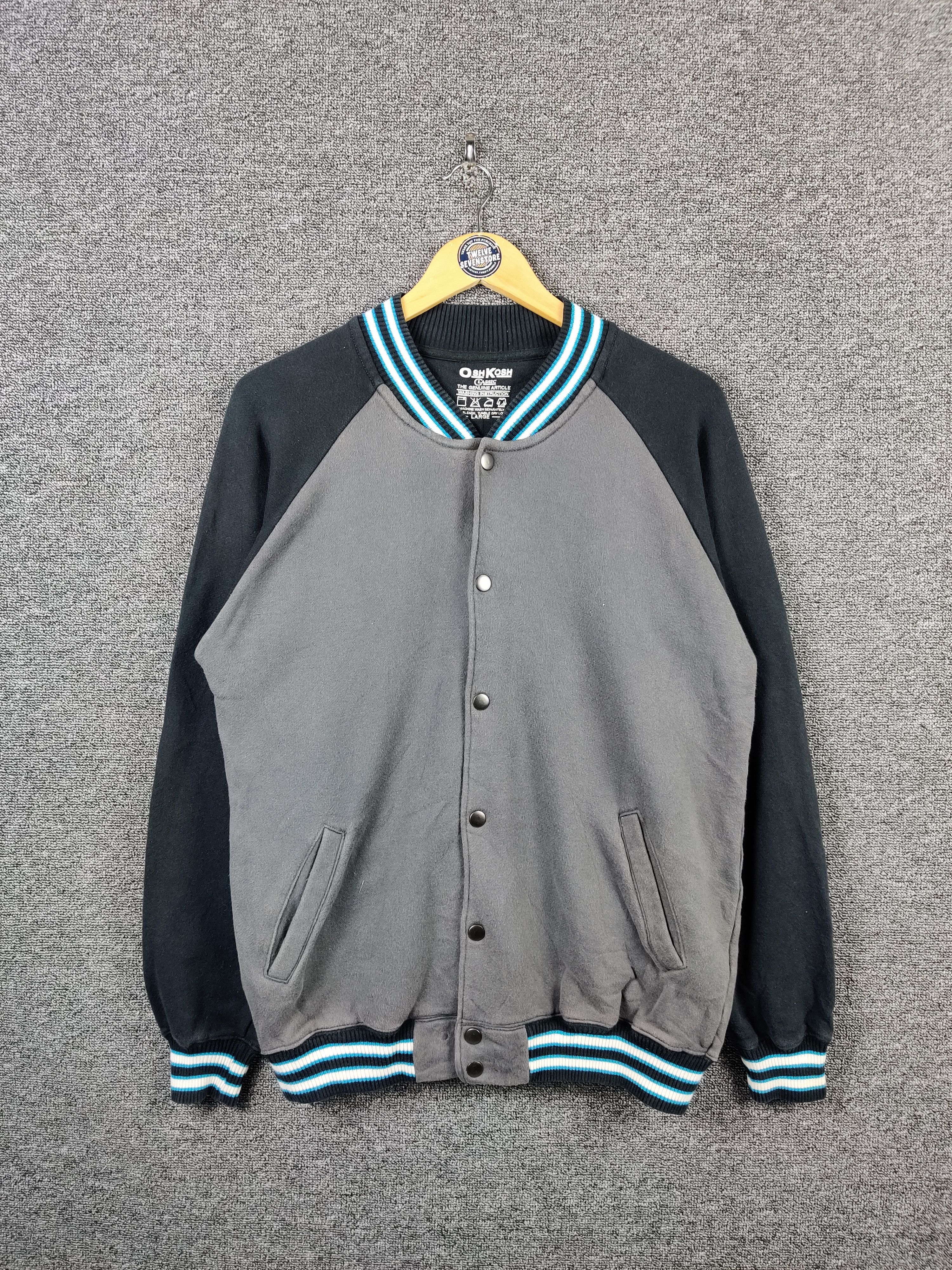 Oshkosh Vintage Oshkosh Varsity Jacket Size US L / EU 52-54 / 3 - 1 Thumbnail