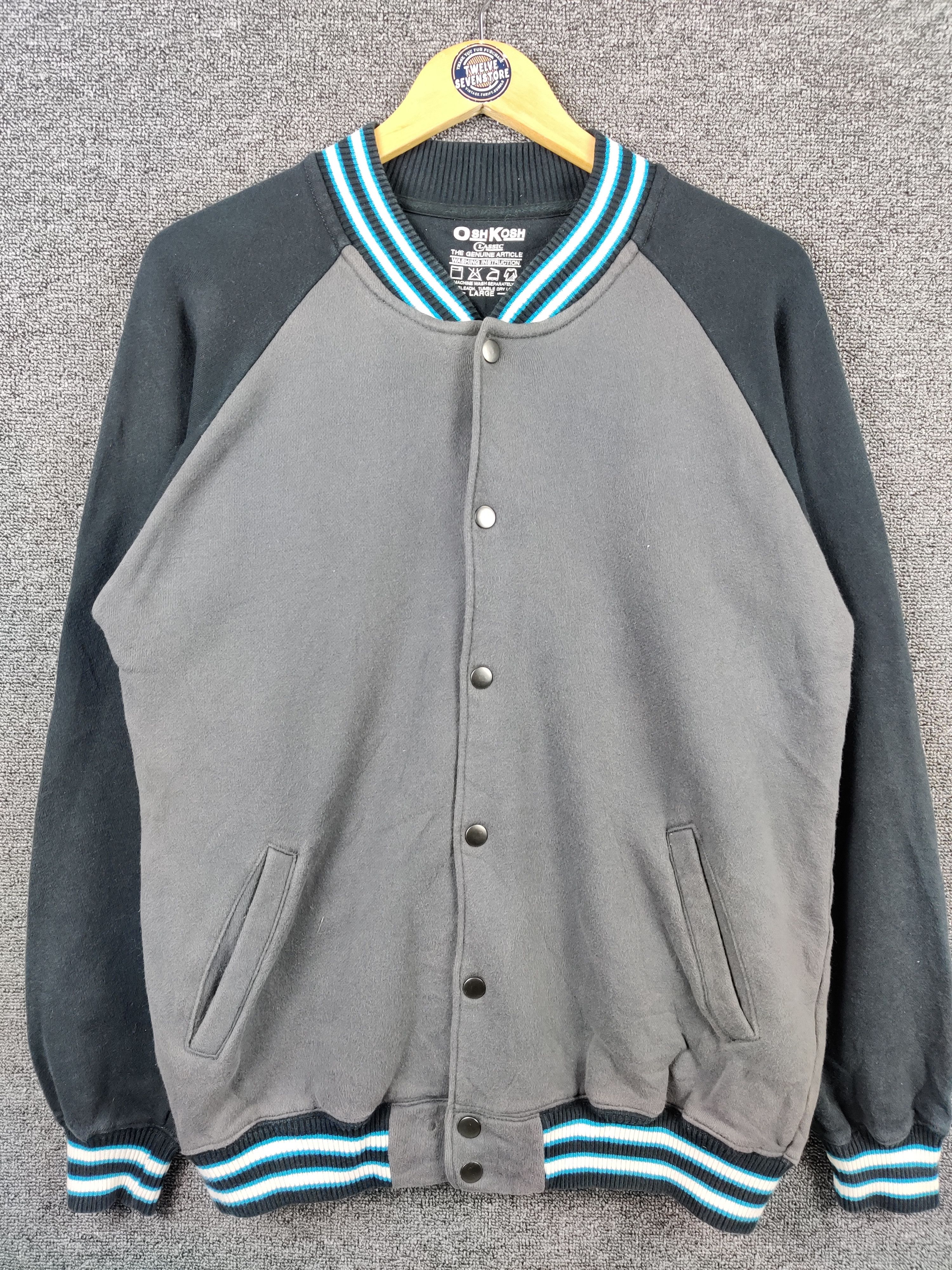 Oshkosh Vintage Oshkosh Varsity Jacket Size US L / EU 52-54 / 3 - 4 Thumbnail