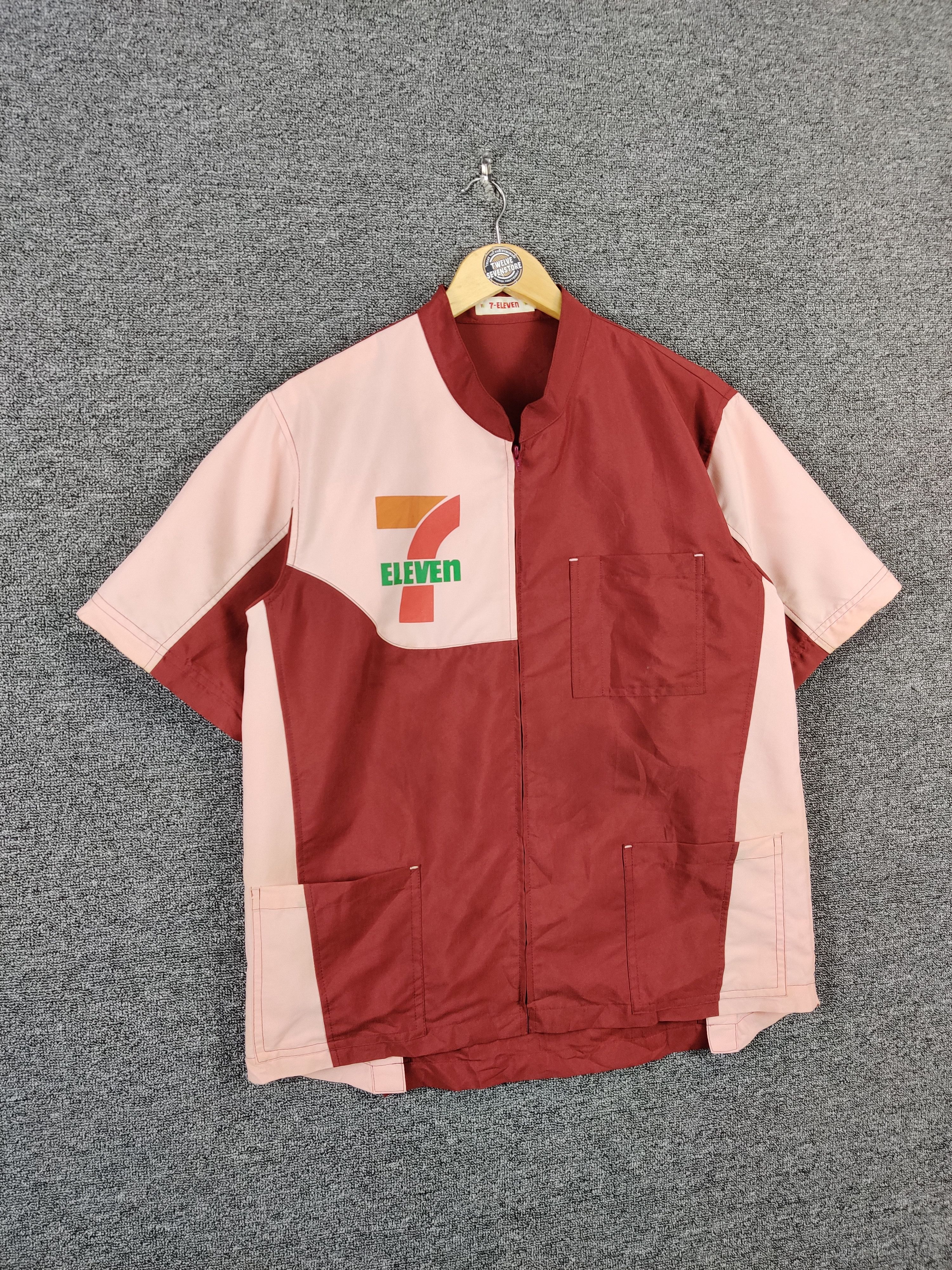 Japanese Brand Vintage 7 Eleven Uniform Workers Jacket Size US L / EU 52-54 / 3 - 6 Thumbnail