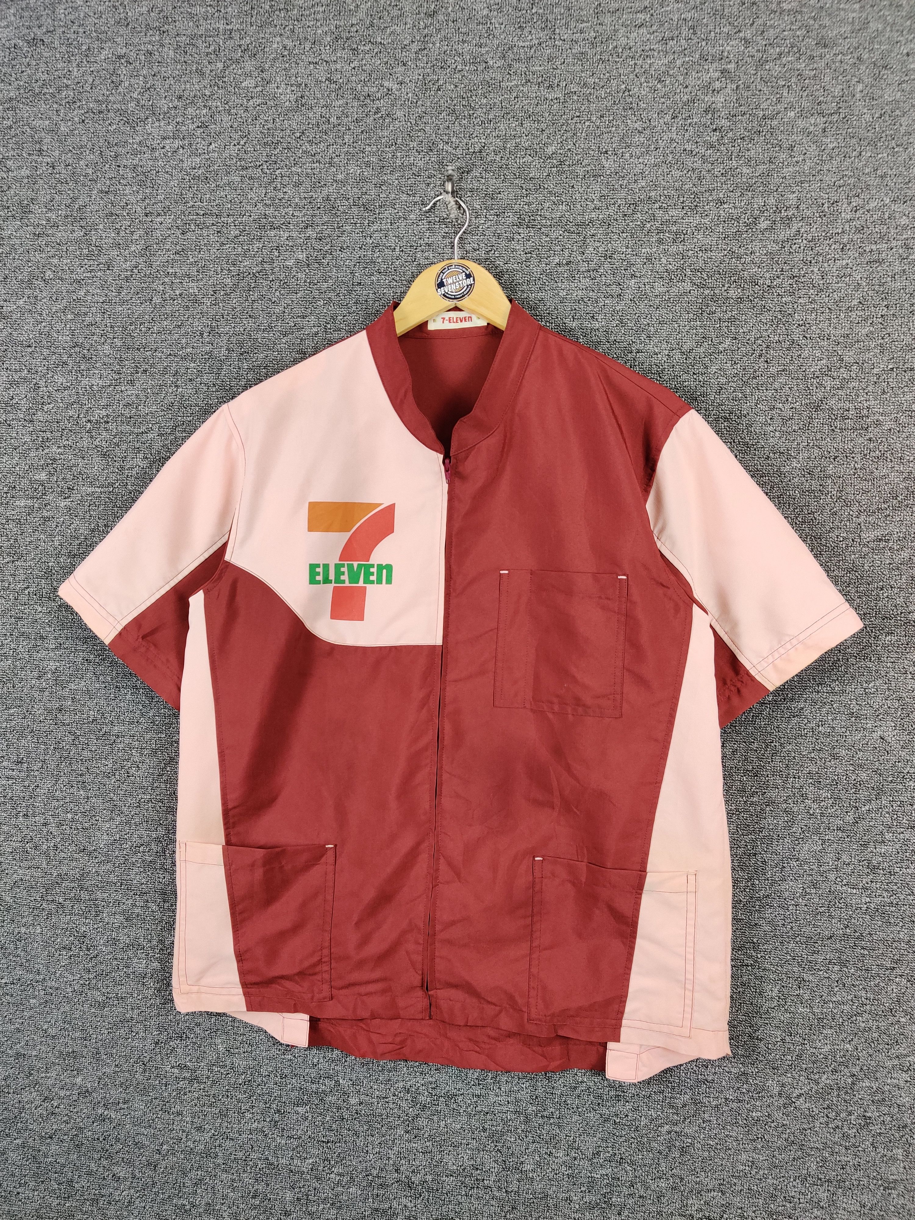 Japanese Brand Vintage 7 Eleven Uniform Workers Jacket Size US L / EU 52-54 / 3 - 2 Thumbnail