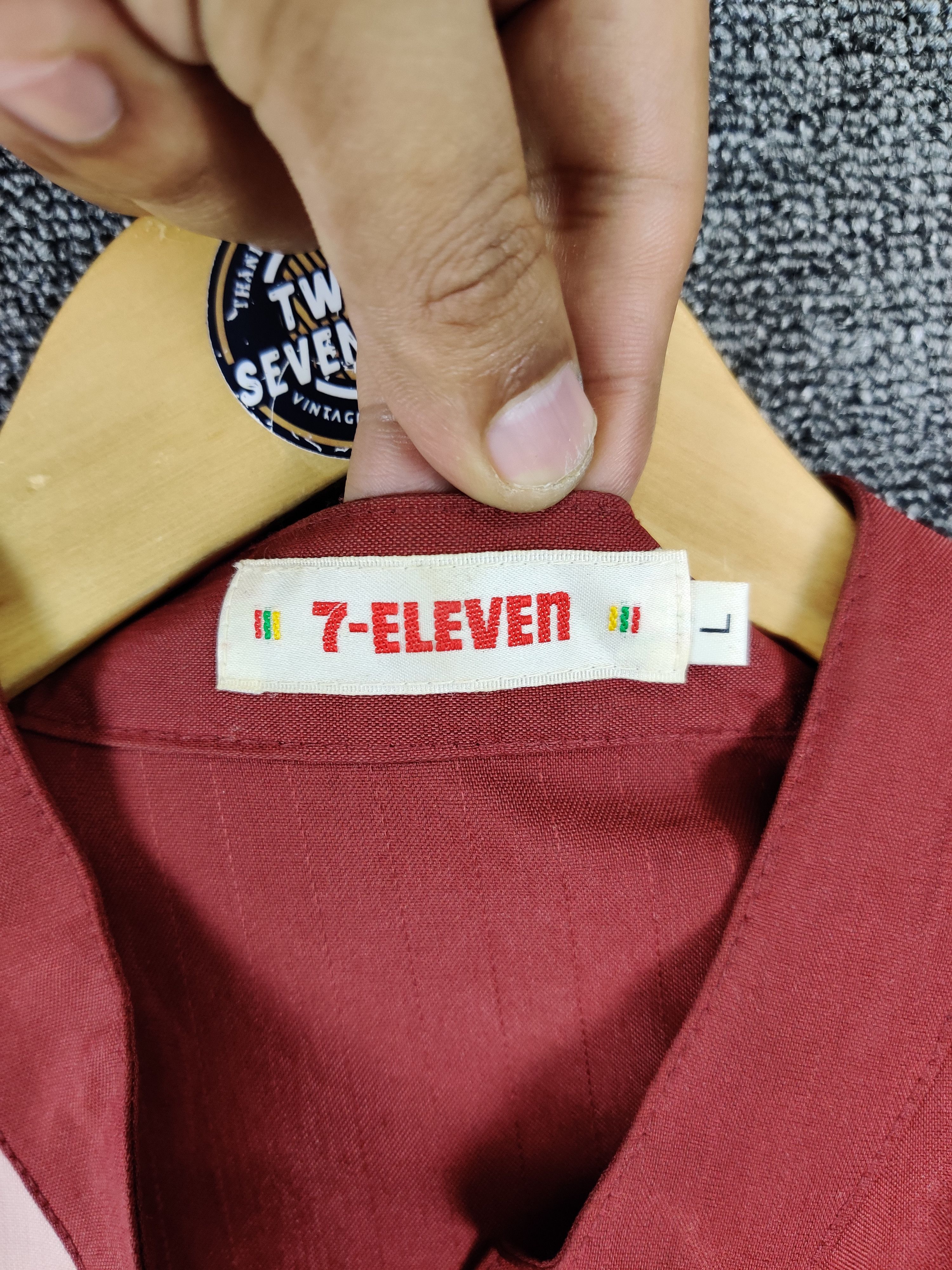 Japanese Brand Vintage 7 Eleven Uniform Workers Jacket Size US L / EU 52-54 / 3 - 7 Thumbnail