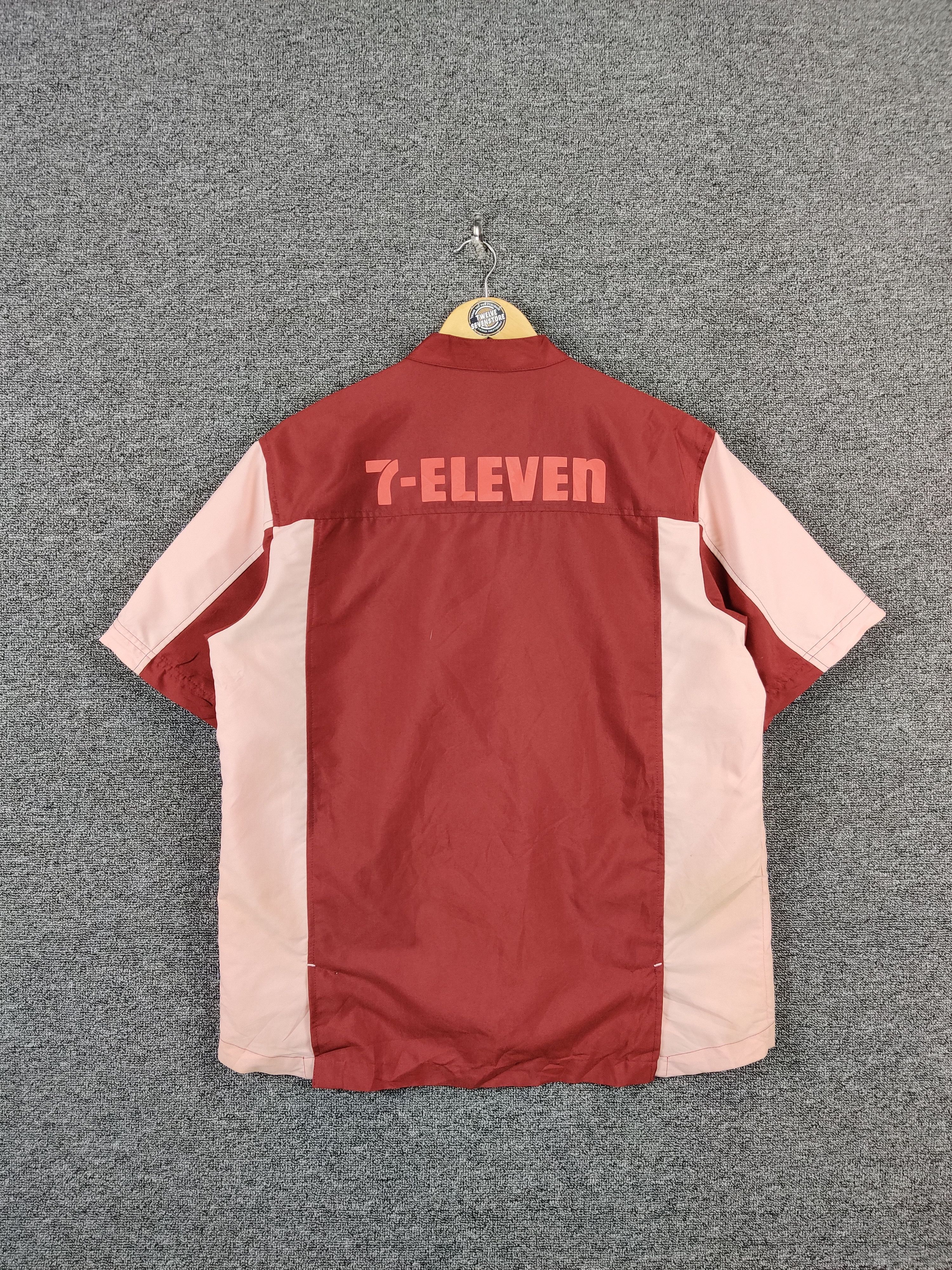Japanese Brand Vintage 7 Eleven Uniform Workers Jacket Size US L / EU 52-54 / 3 - 10 Thumbnail