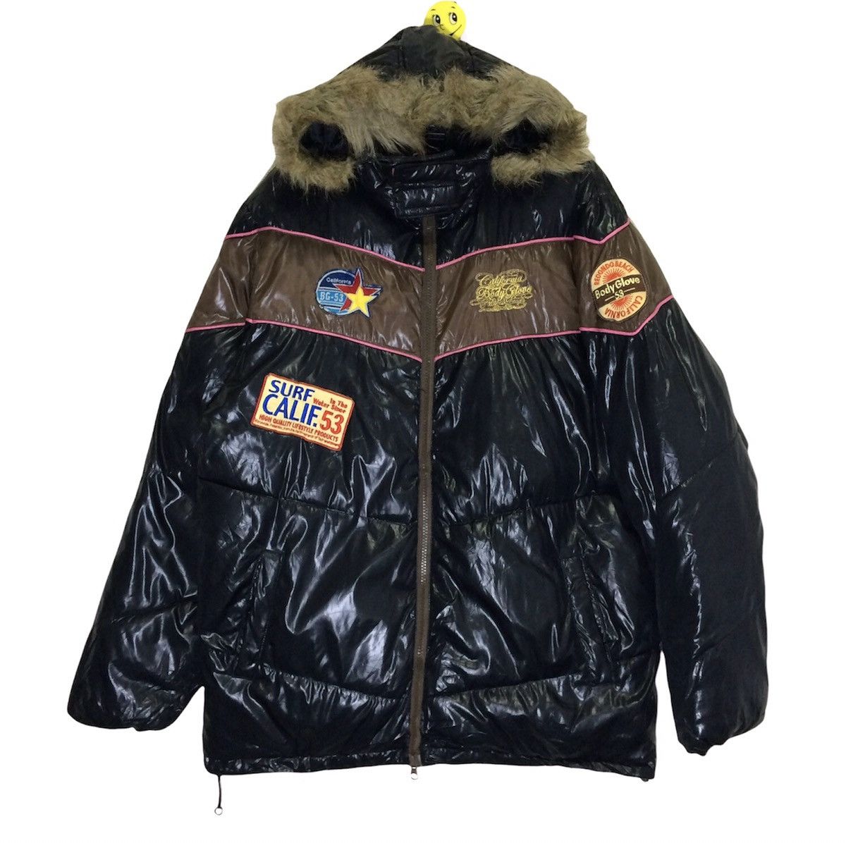 Body Glove Body Glove Puffer Jacket Hoodie California Surf Zippe Bombe Size US L / EU 52-54 / 3 - 1 Thumbnail