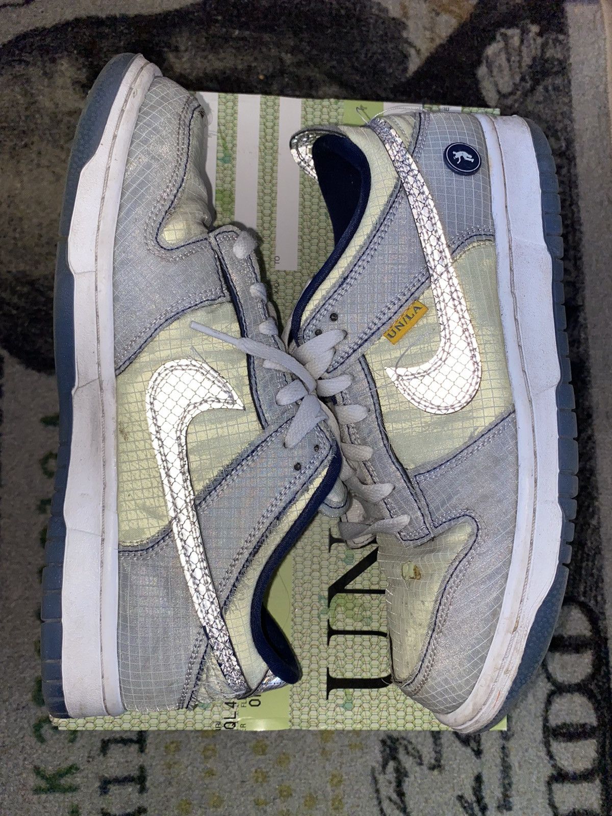 Nike × Union LA Nike Dunk Low Union Passport Pack Pistachio Size US 8.5 / EU 41-42 - 1 Thumbnail