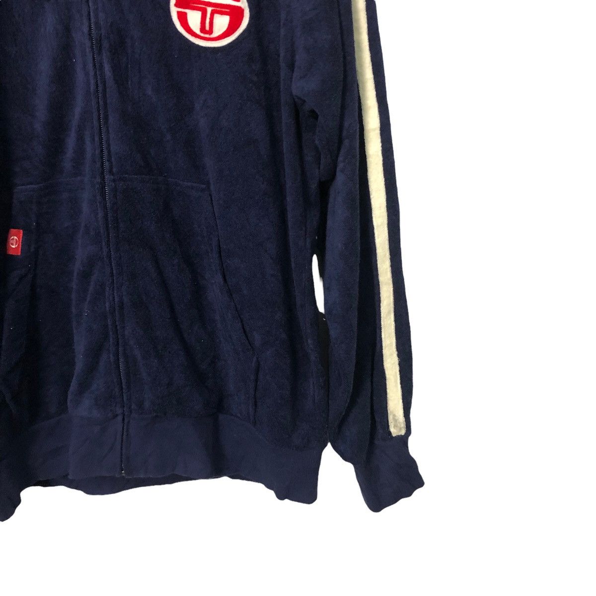 Sergio Tacchini Vintage Sergio Tacchini Zipper Ups Hoodie Jacket Size US M / EU 48-50 / 2 - 2 Thumbnail