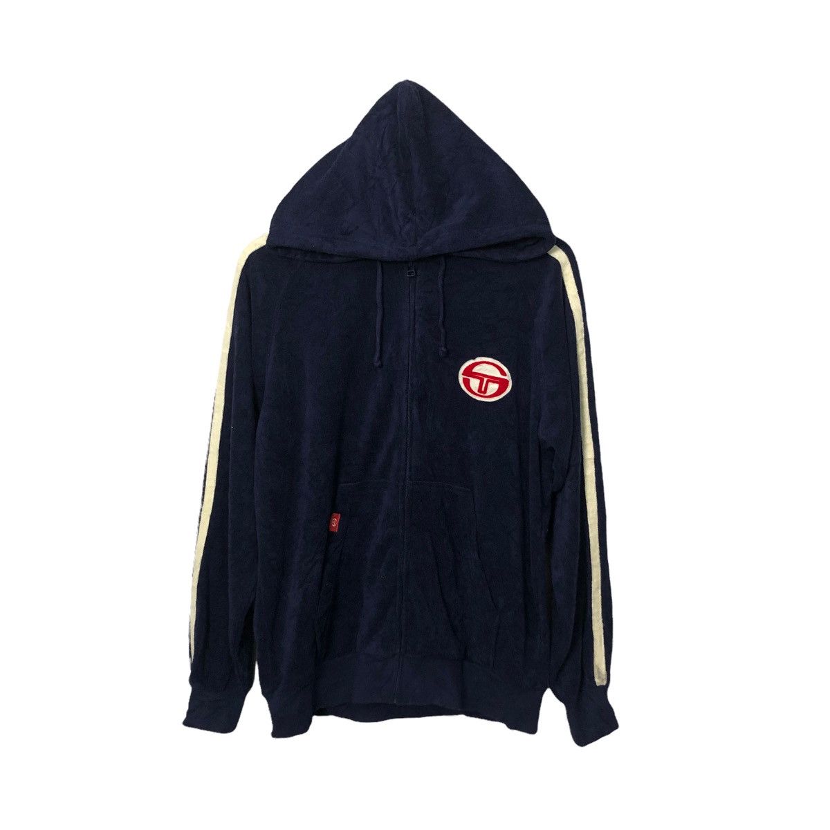 Sergio Tacchini Vintage Sergio Tacchini Zipper Ups Hoodie Jacket Size US M / EU 48-50 / 2 - 1 Thumbnail