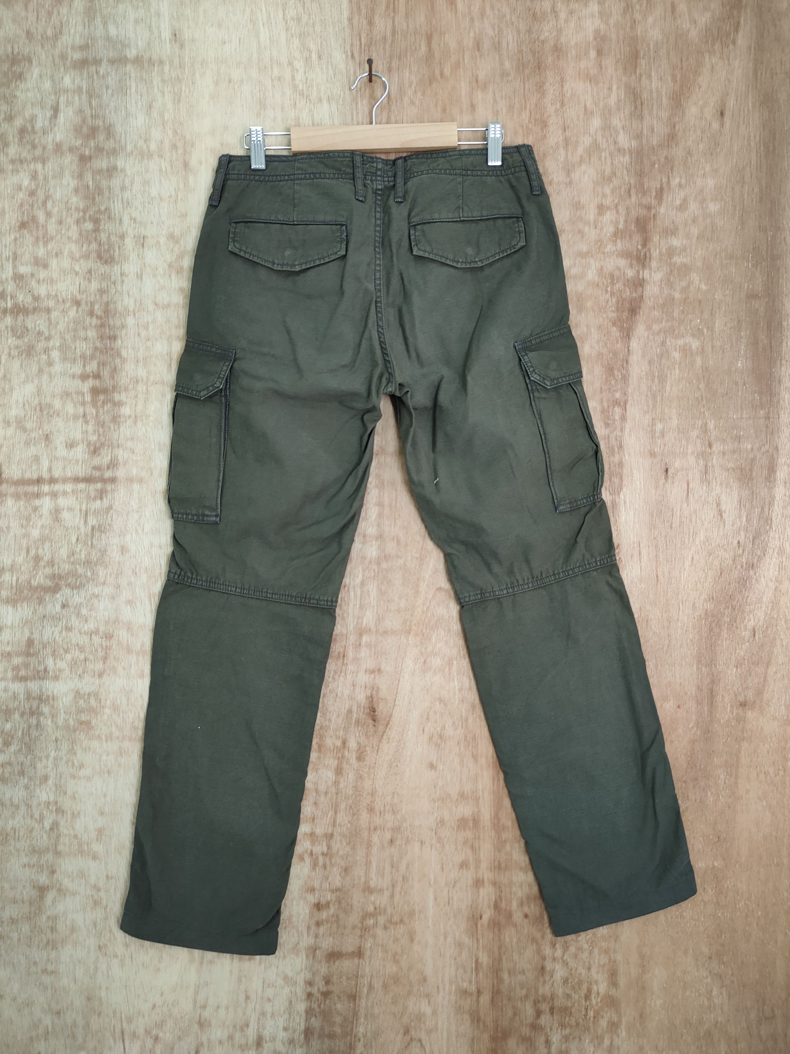 Japanese Brand DL Surplus made in nippon cargo multipocket pants #452 Size US 28 / EU 44 - 5 Thumbnail