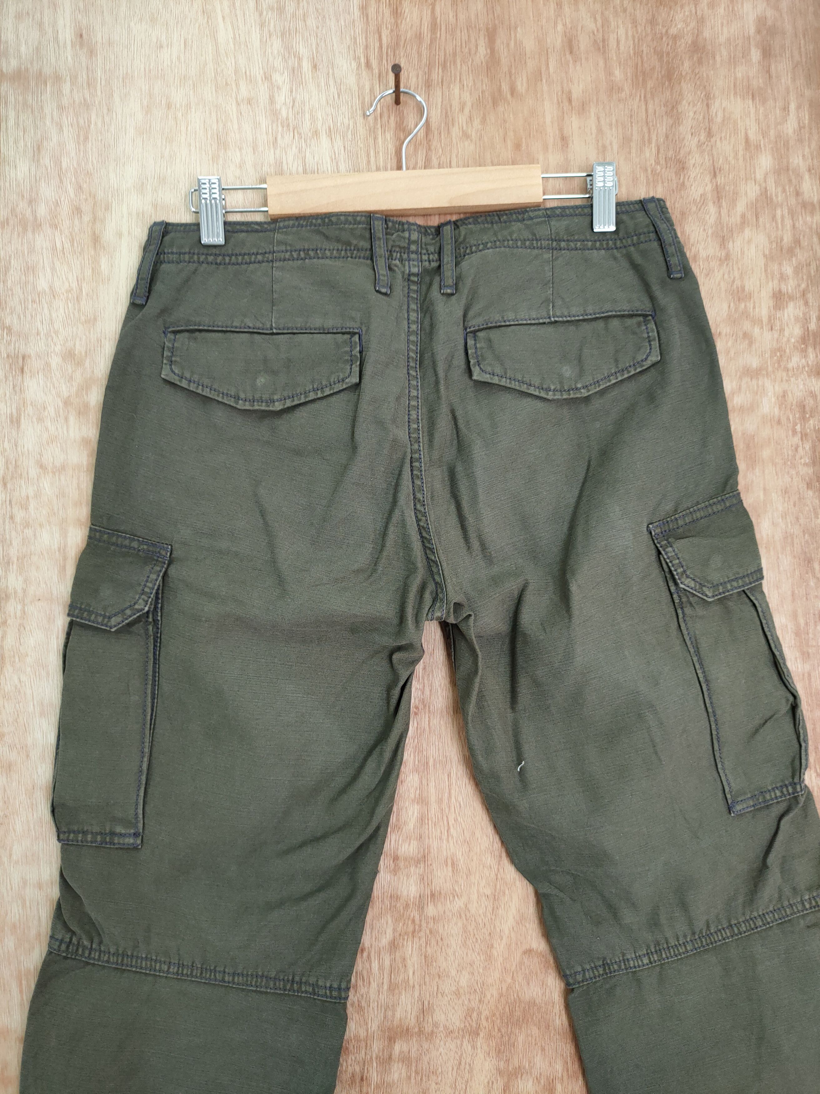 Japanese Brand DL Surplus made in nippon cargo multipocket pants #452 Size US 28 / EU 44 - 7 Thumbnail